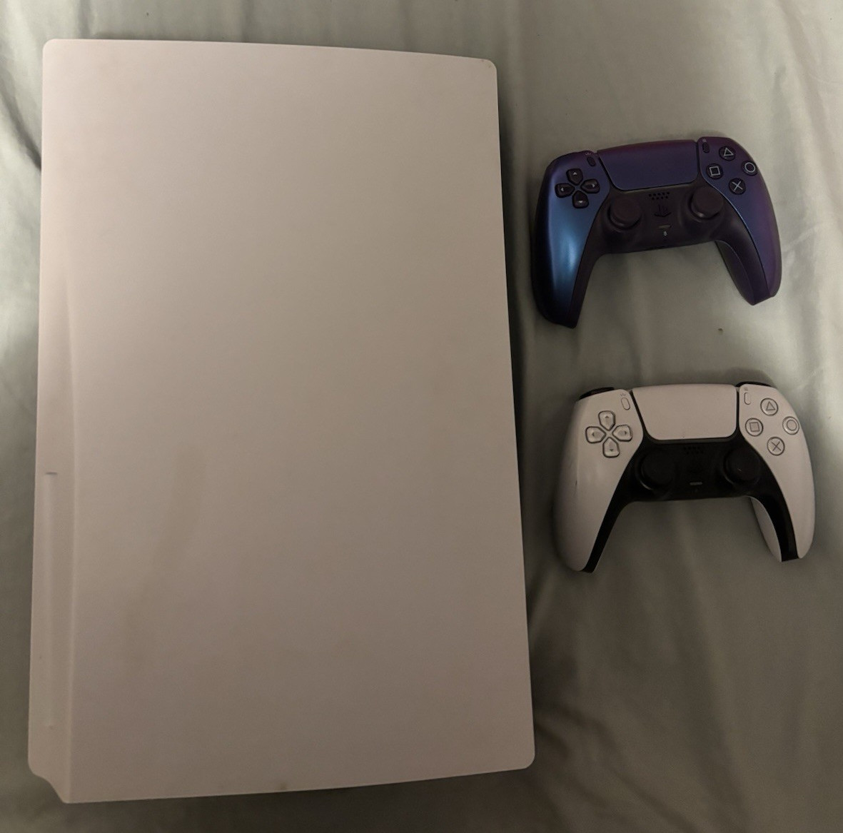 Sony PlayStation 5 PS5 Disc Edition Console w/ 2 DualSense Controllers