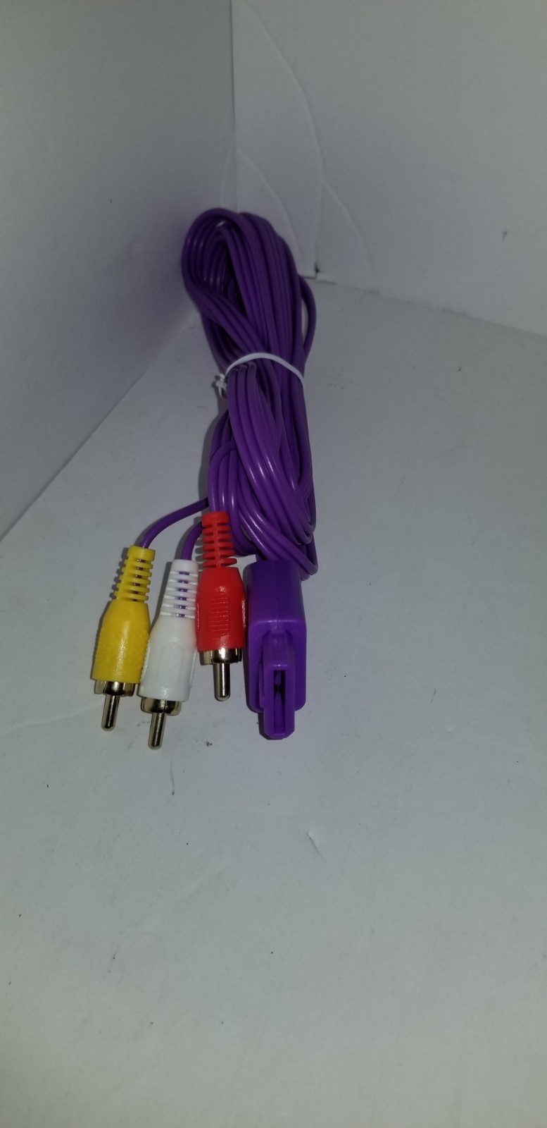 NEW 10 FT Pro Series Gold Plated Purple AV Audio Video Cable for Nintendo 64 N64