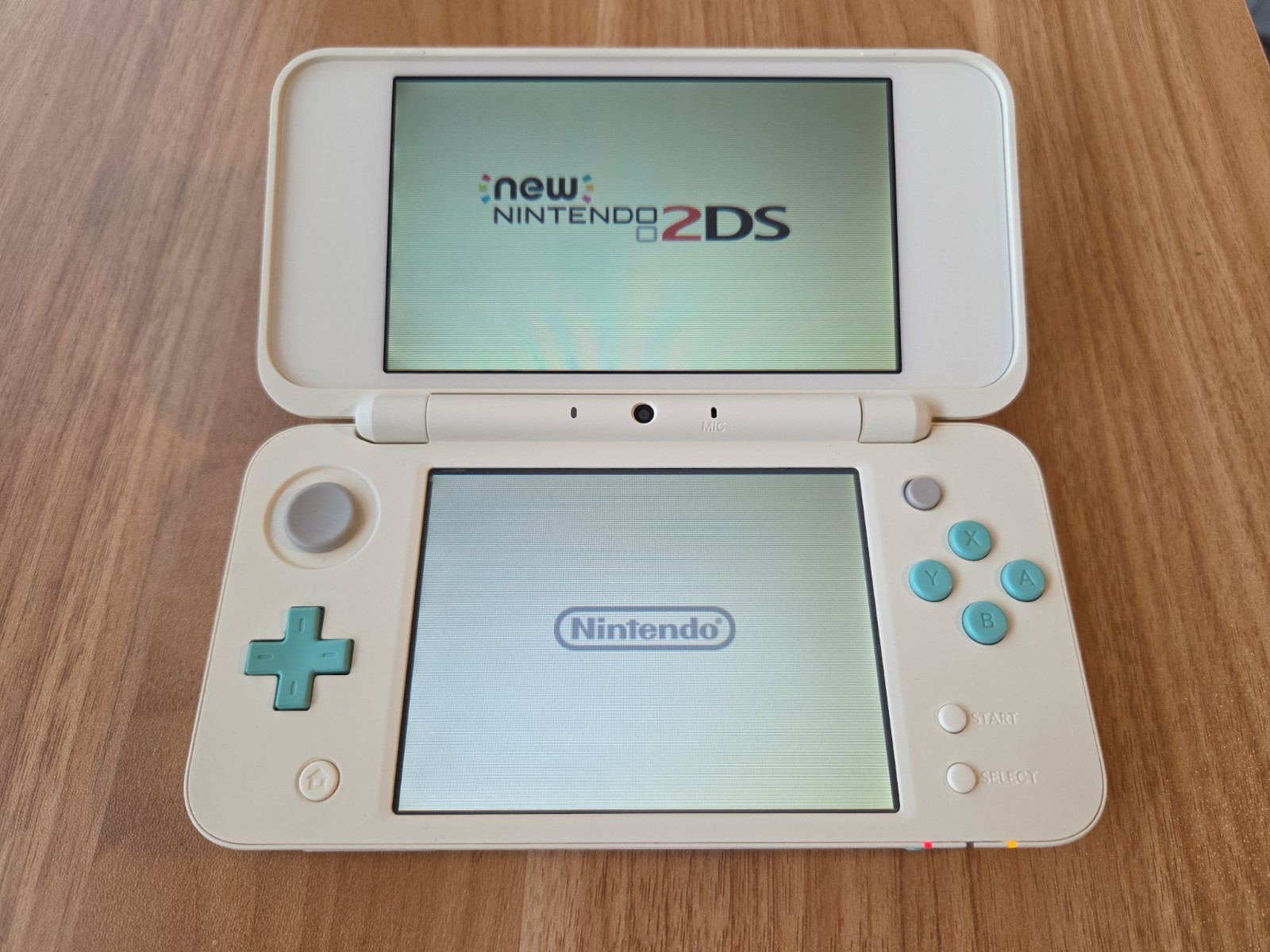 New Nintendo 2DS LL XL Animal Crossing Edition Mint Green White Handheld Console