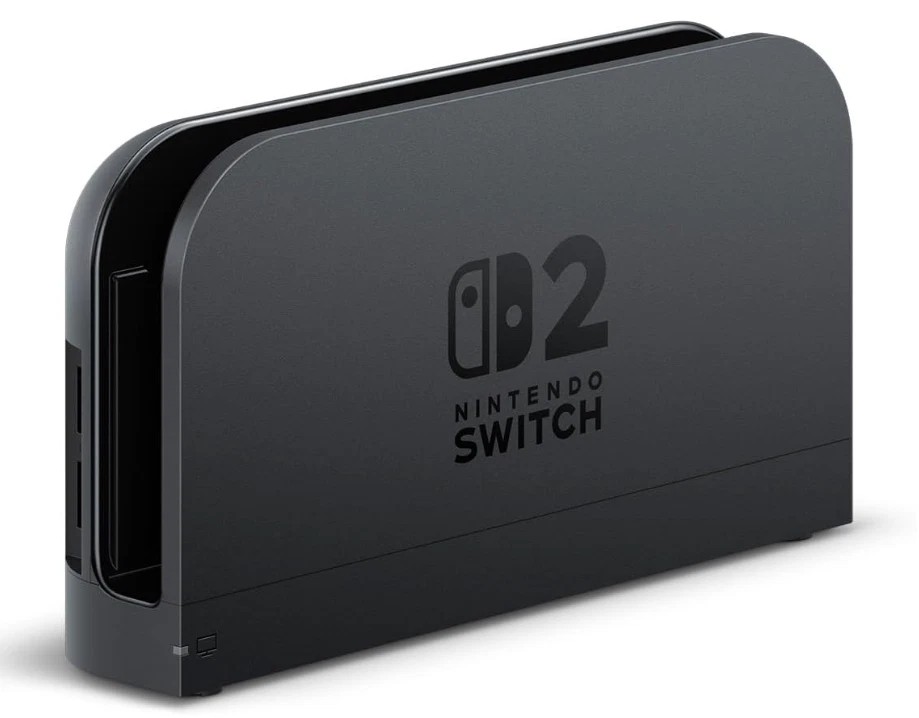 New Genuine Nintendo Switch 2 Charging TV Dock Station, single unit foam wrap