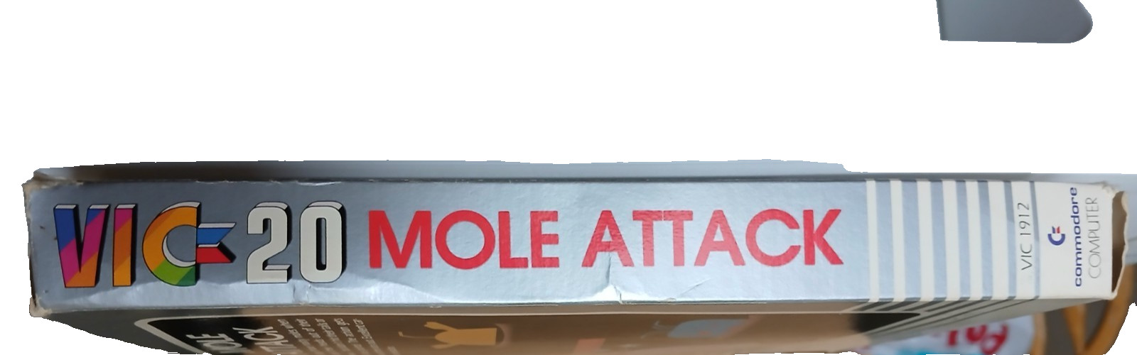 Mole Attack Commodore VIC 20 Case, Cartridge & Insert, Untested 1981