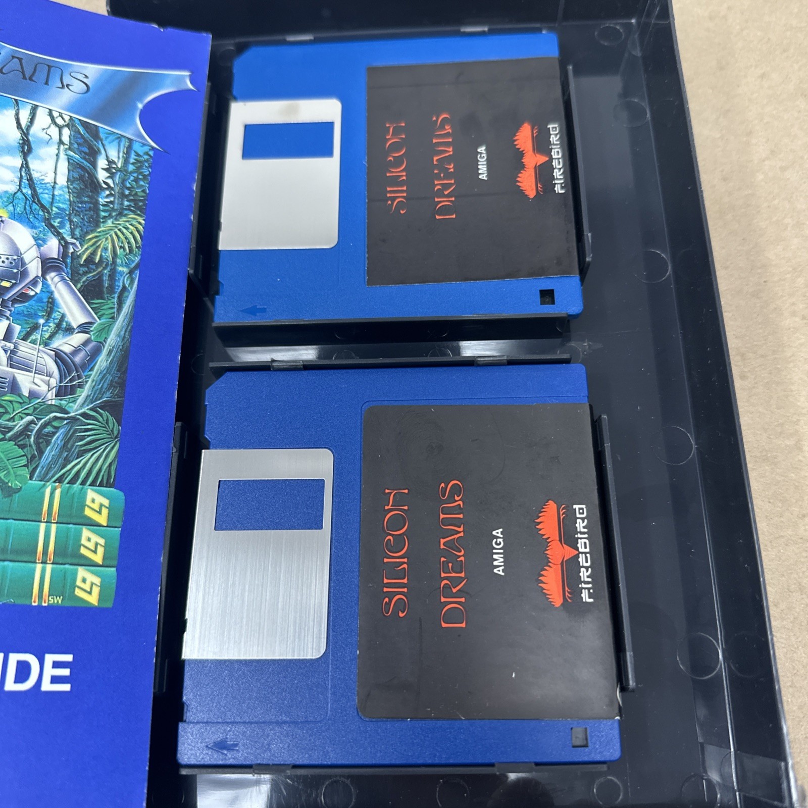 Silicon Dreams Firebird 1986 Amiga Game Big Box Snowball Return Eden A5