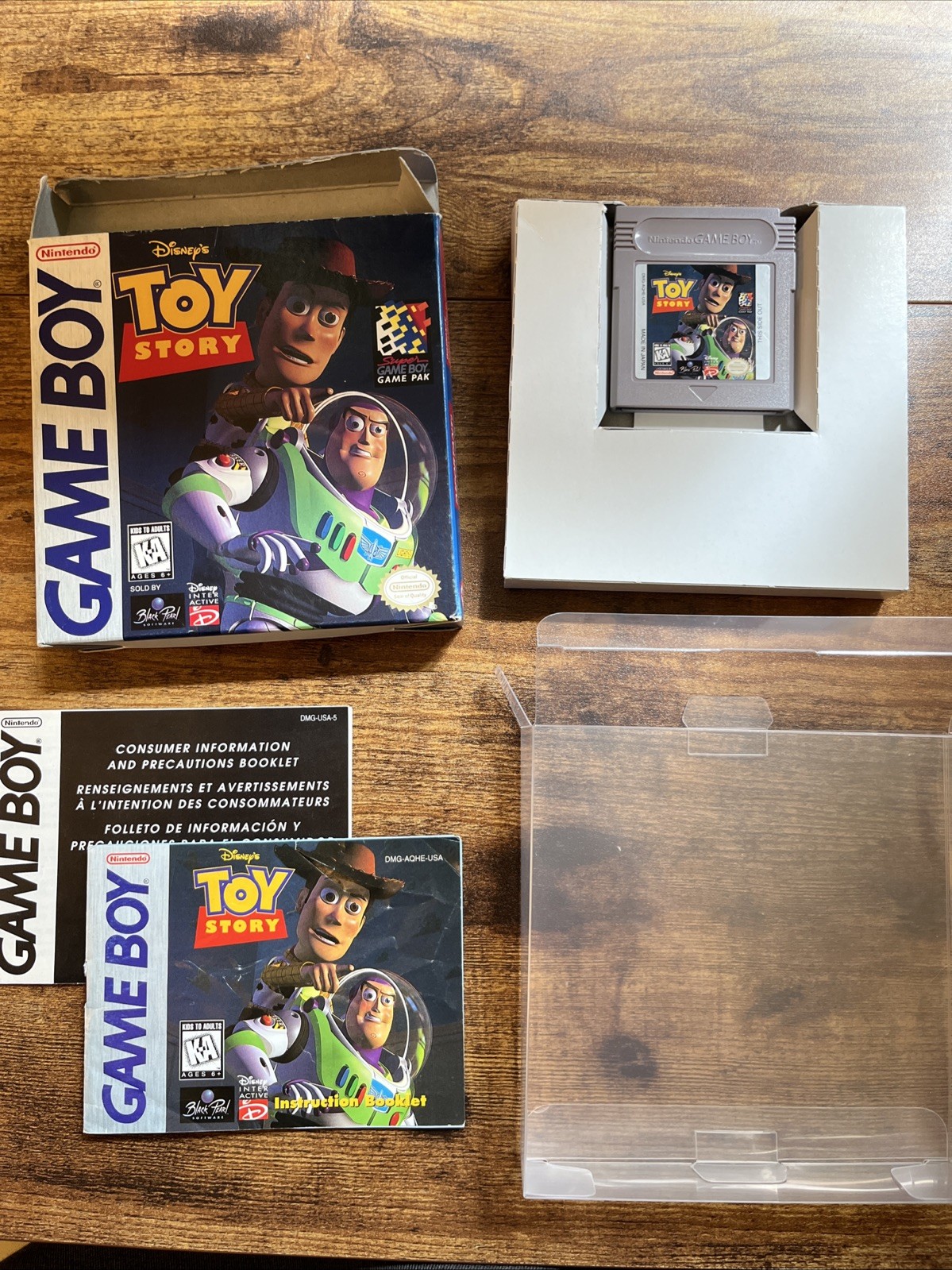 Toy Story – Nintendo Game Boy CIB Complete w/ Manual Tested GB