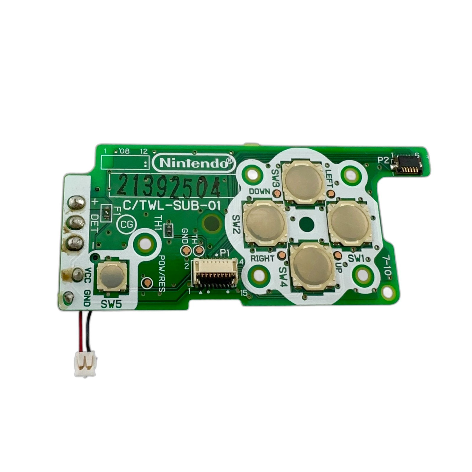 D-Pad Power Board PCB Part C/TWL-SUB-01 For Nintendo DSi TWL-001