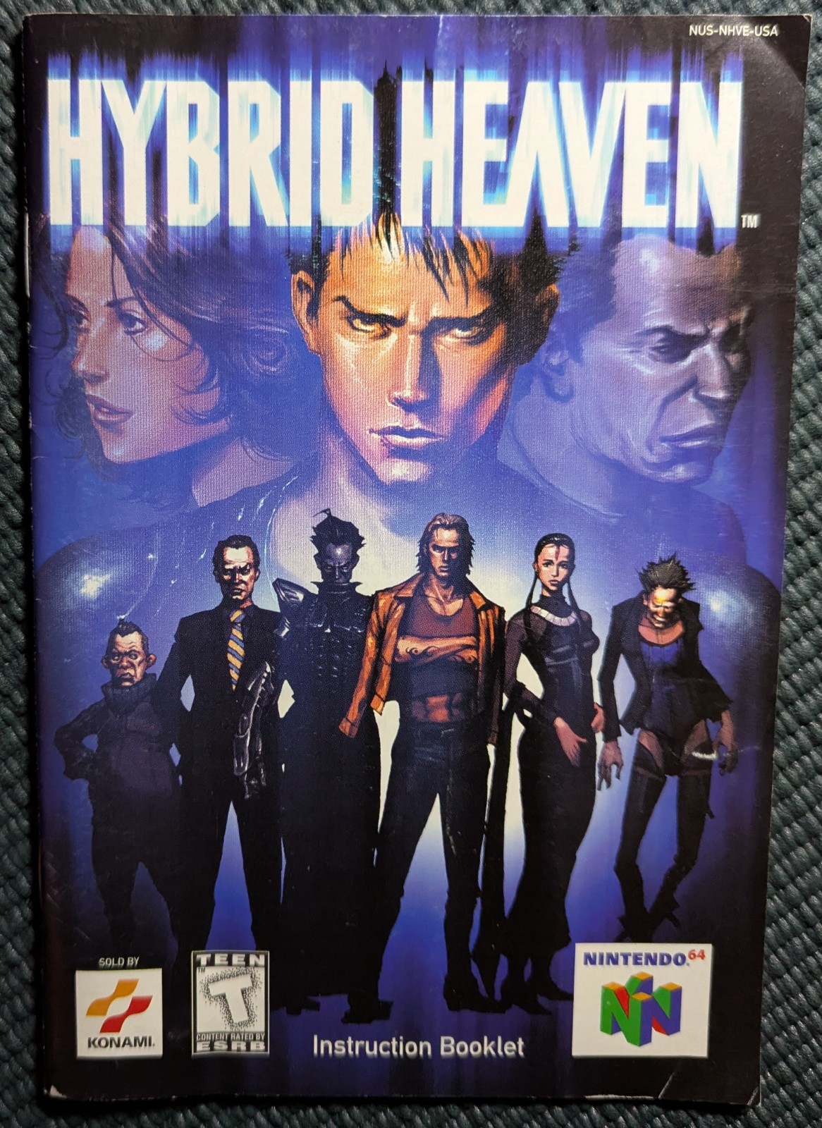 Hybrid Heaven – N64 – Nintendo 64 – Instruction Manual Only