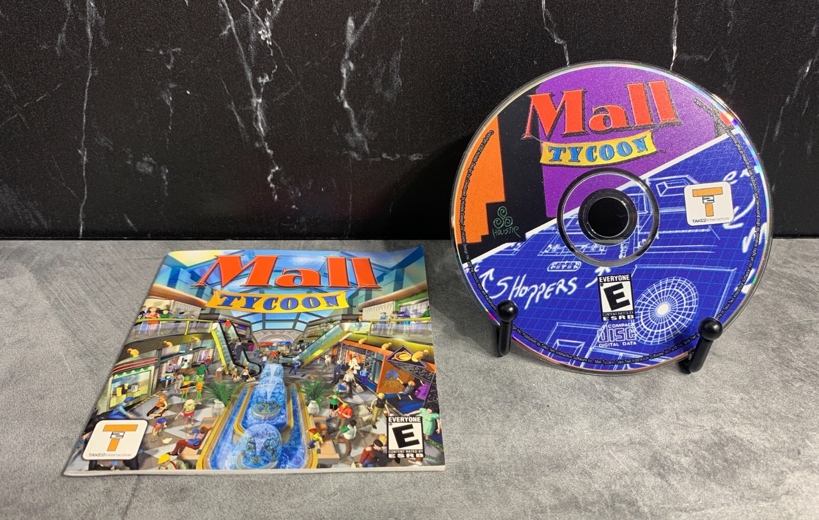 Original Vintage Mall Tycoon 2002 PC CD-ROM Computer Video Game Take2Interactive