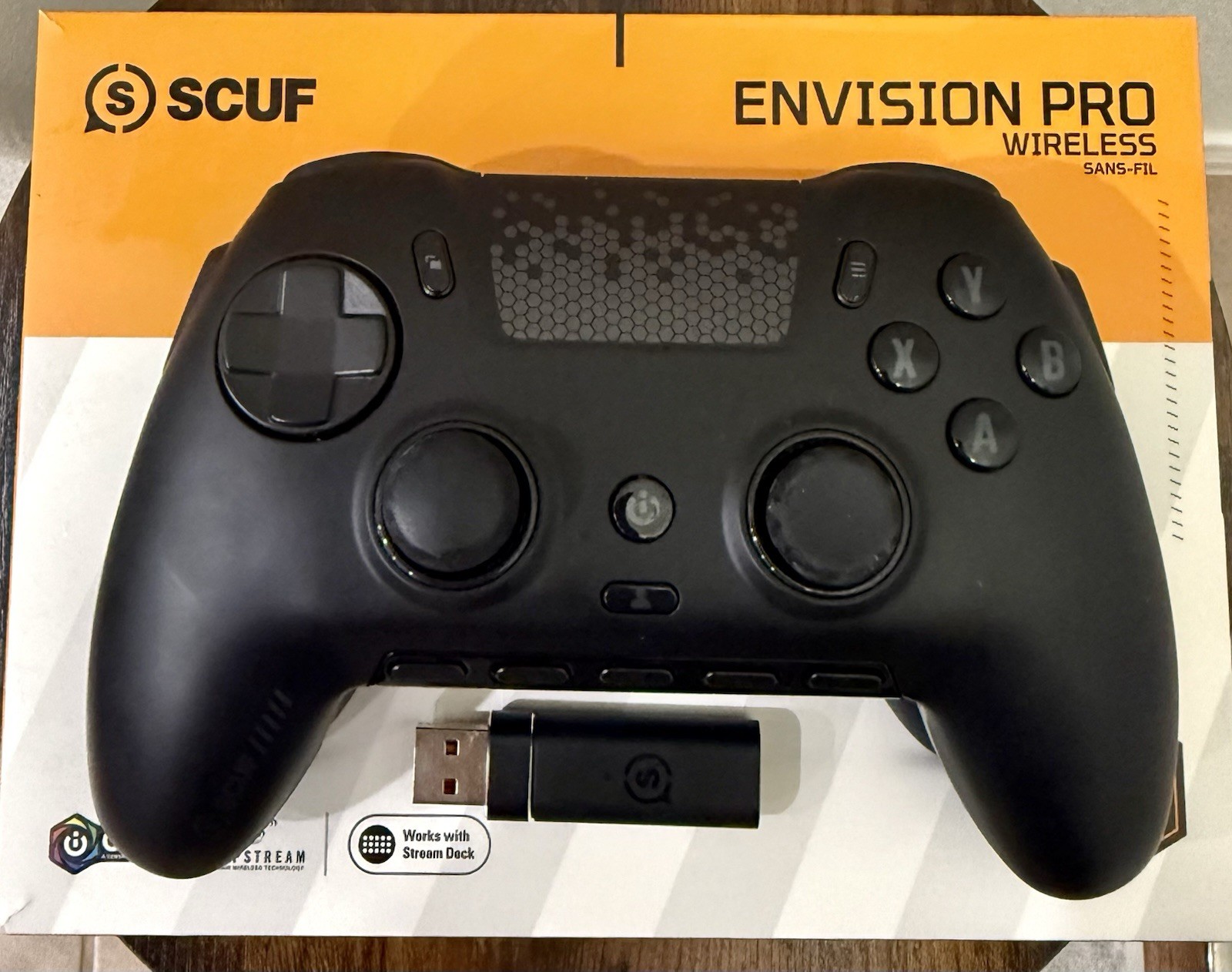 SCUF Envision Pro Wireless V2 Gaming Controller for PC Anti-Drift Black