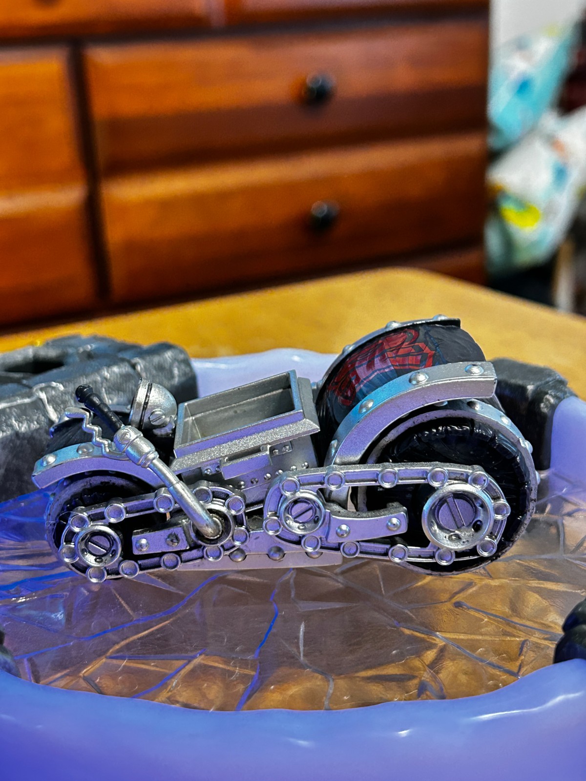 Activision Skylanders Dark Turbo Charge Donkey Kong + Barrel Blaster Figures