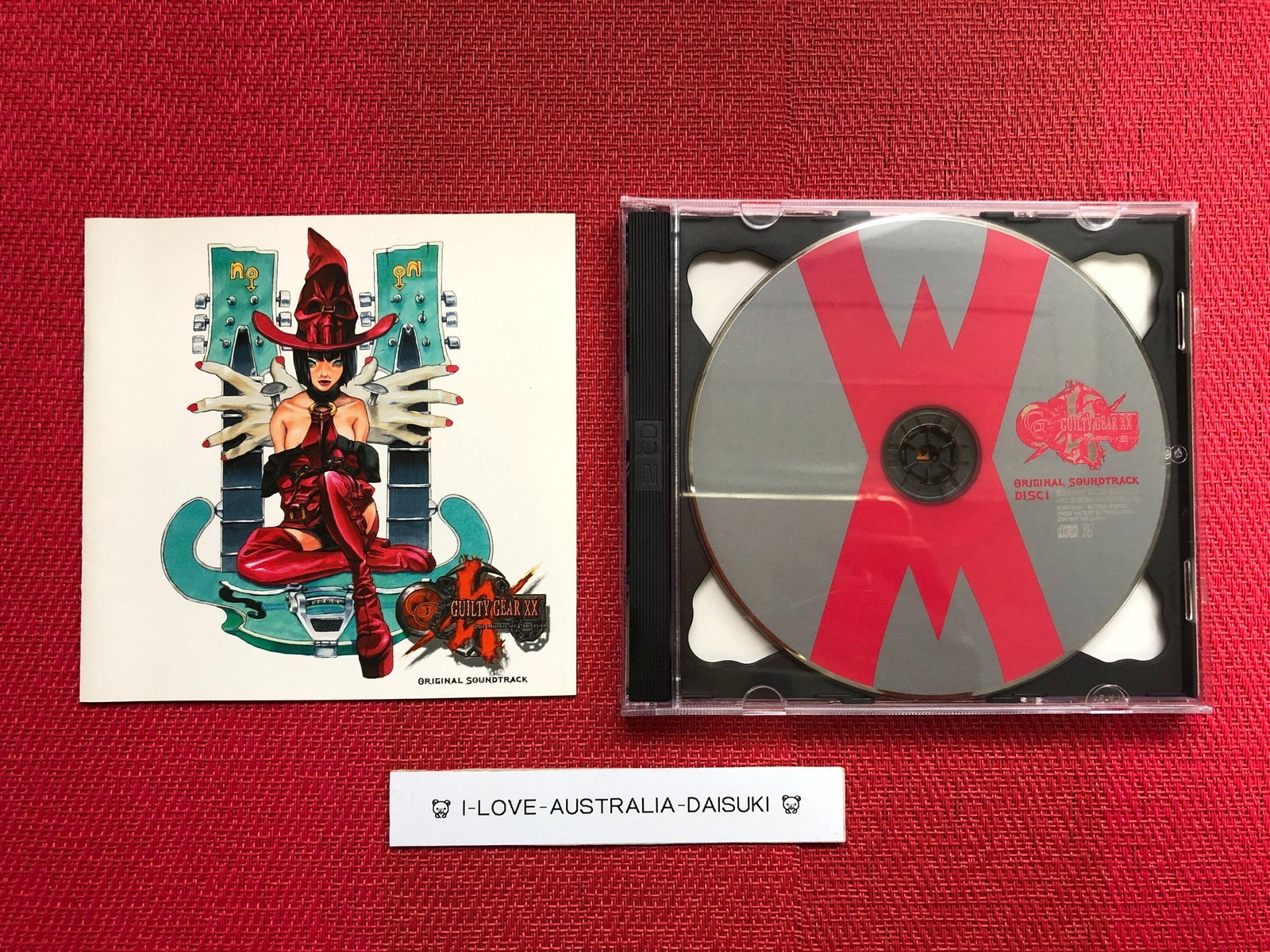 Guilty Gear XX Original Soundtrack OST CD Daisuke Ishiwatari Arc System Works