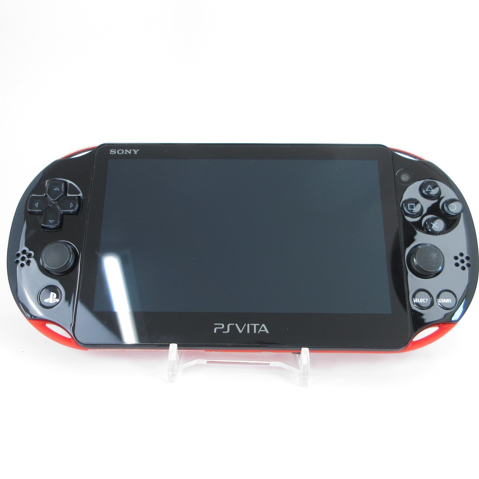 【Excellent】Sony PS Vita PCH-2000 Red / Black Wi-Fi Model Console only #Ret0905/0