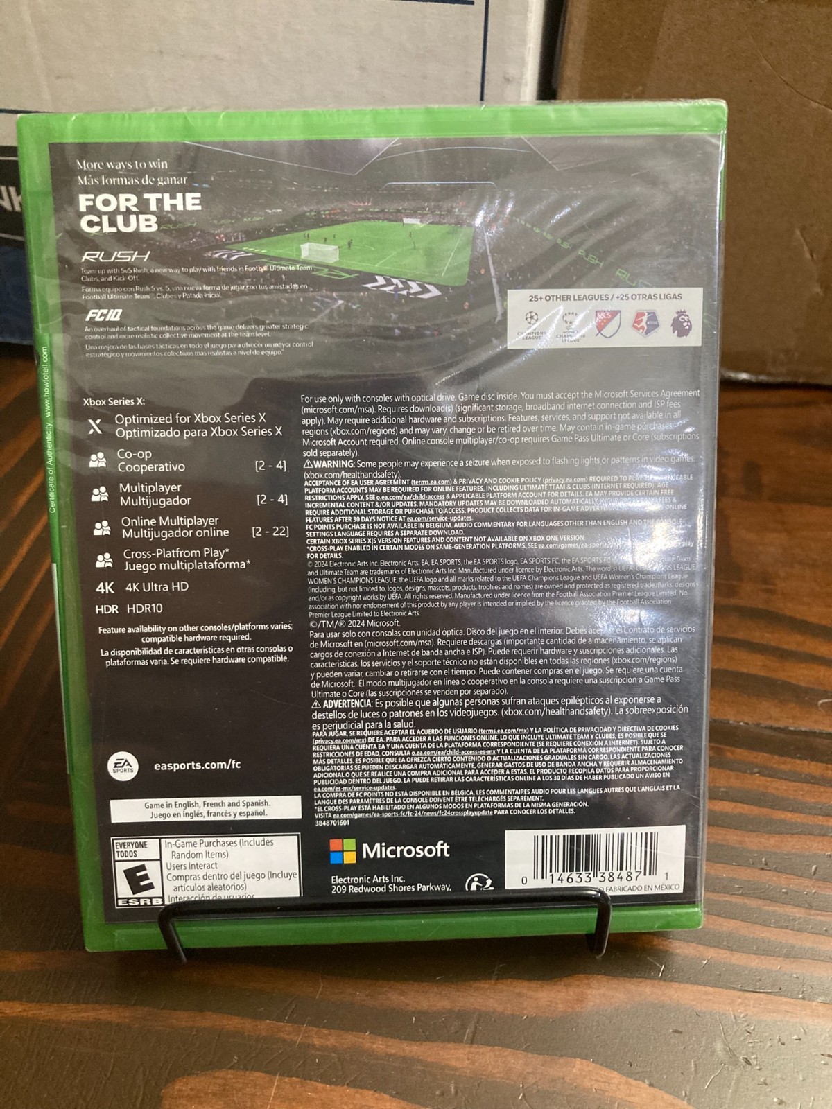 EA Sports FC25 Sealed Video Game Xbox Series X / Xbox One