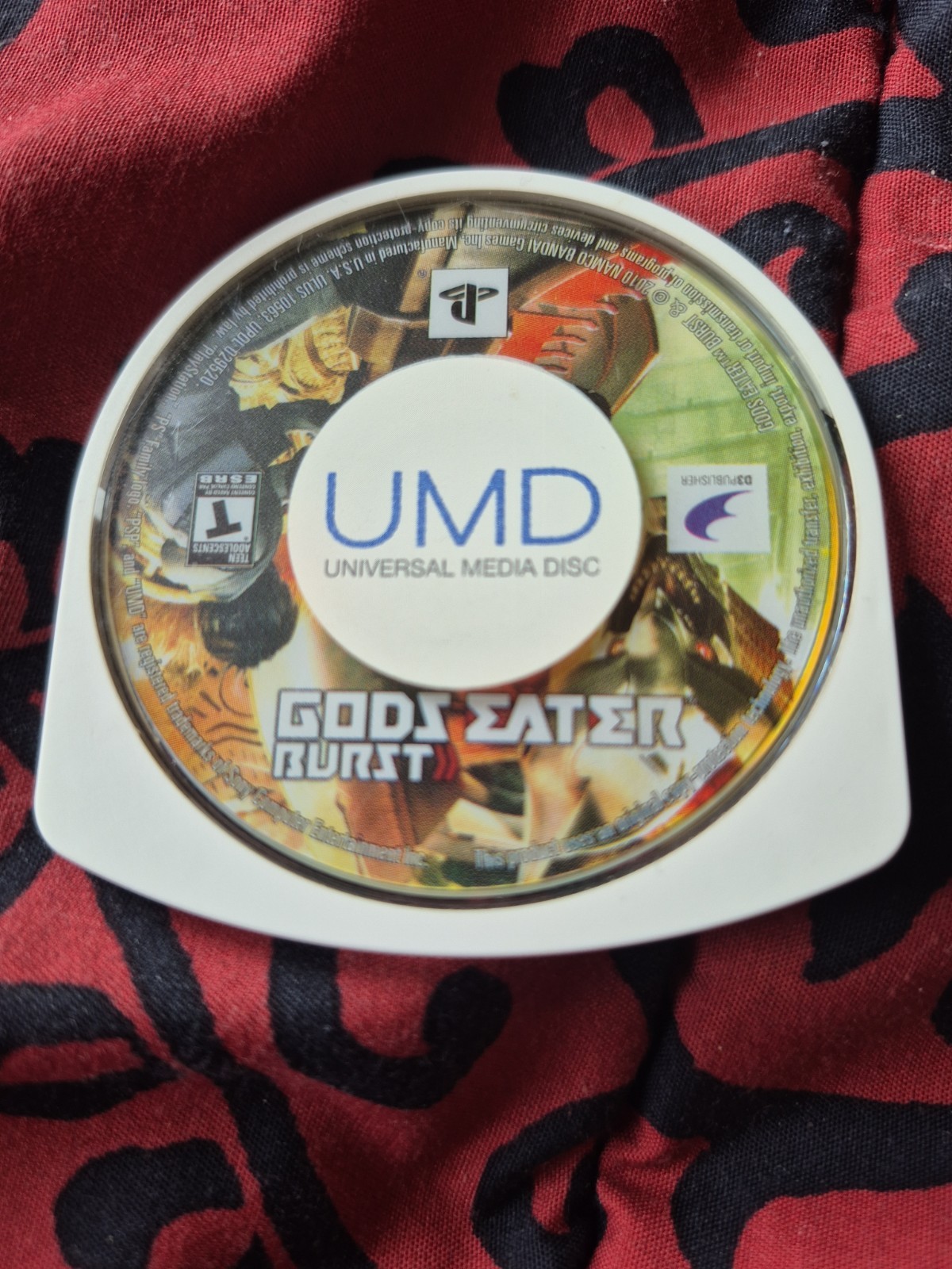 D3 Publisher Gods Eater Burst UMD Sony PSP Action 2011 NTSC-U/C Tested