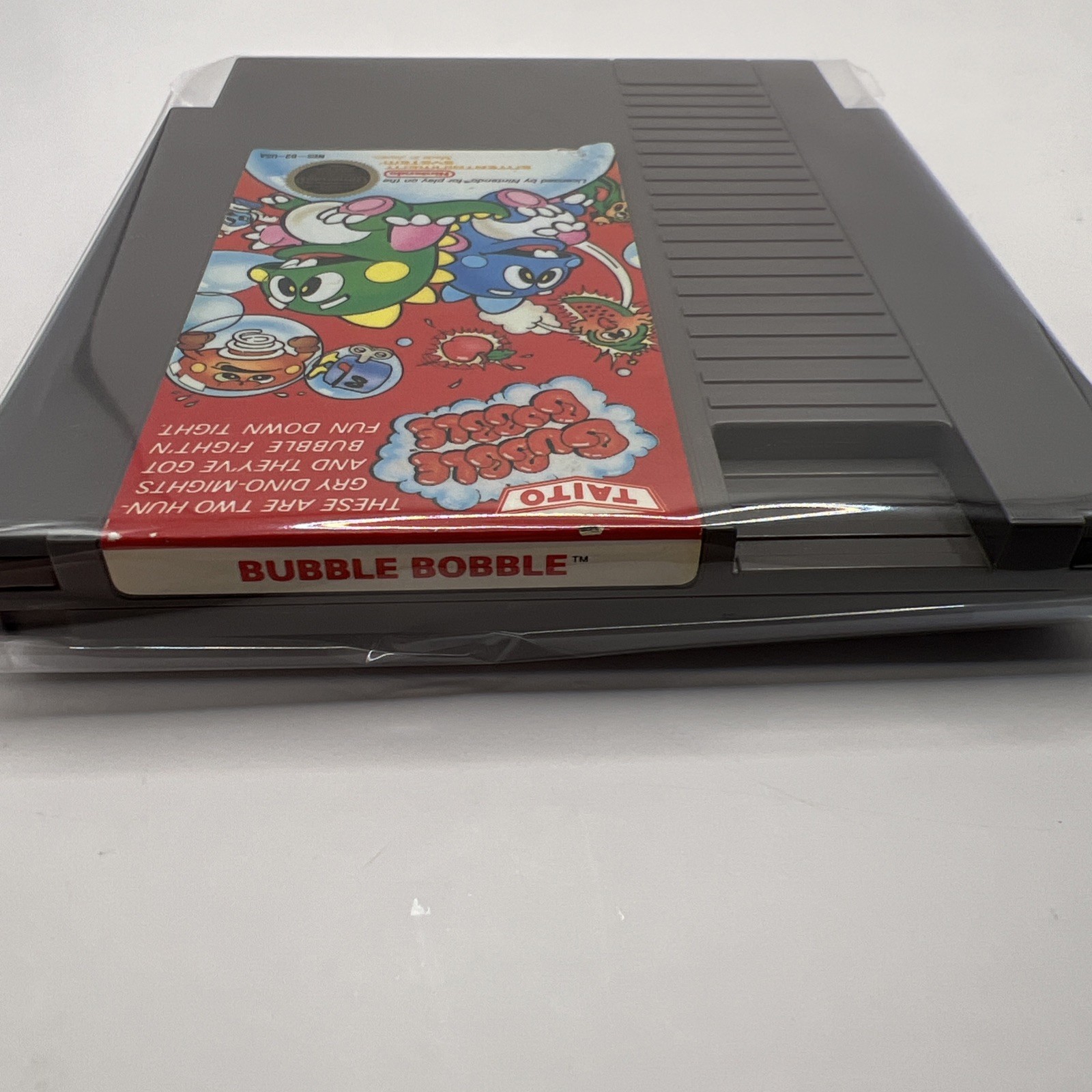 Nintendo Bubble Bobble NES Board Cleaned Tested Working