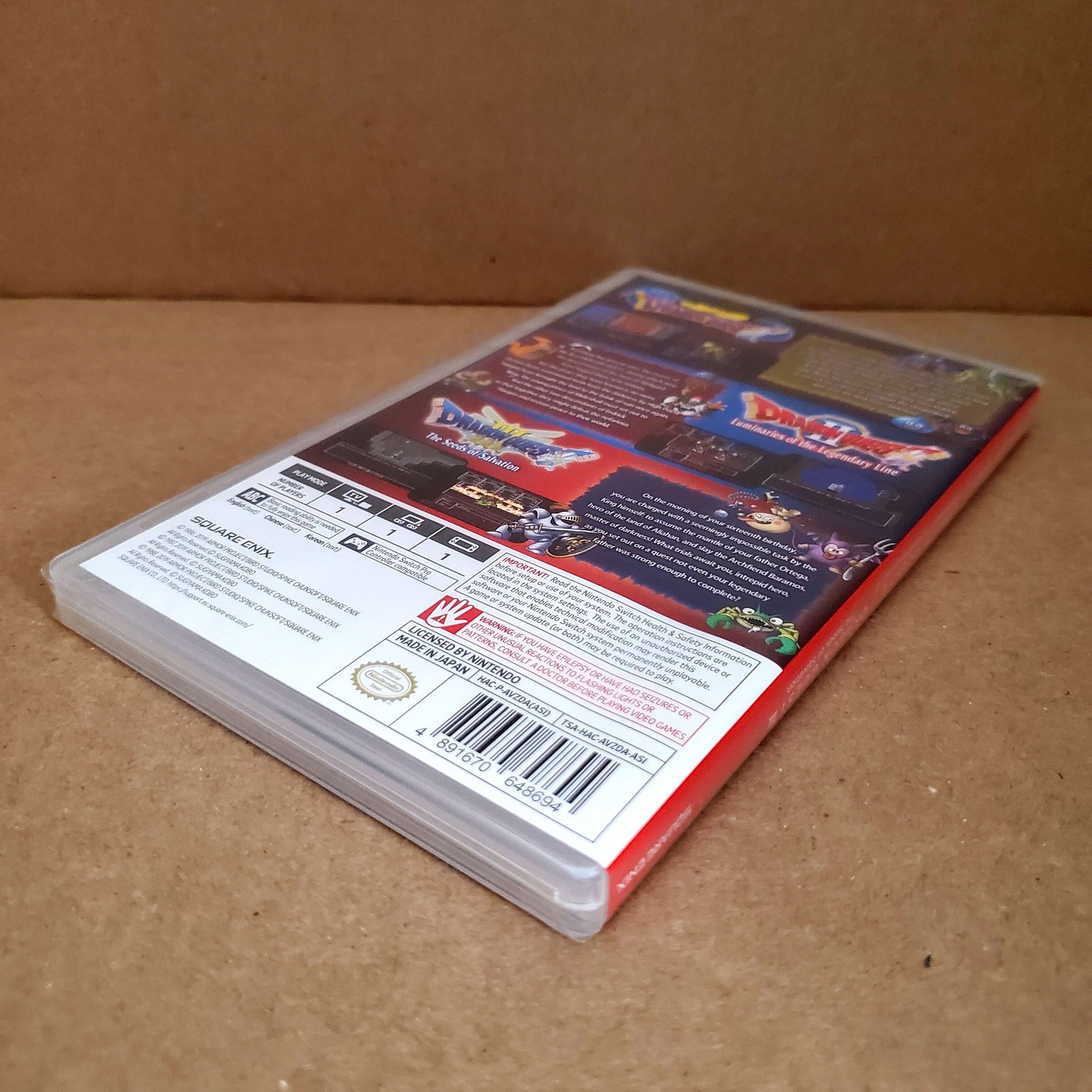 (Sealed) Dragon Quest 1 2 3 Collection – Nintendo Switch Authentic 1Y Guarantee