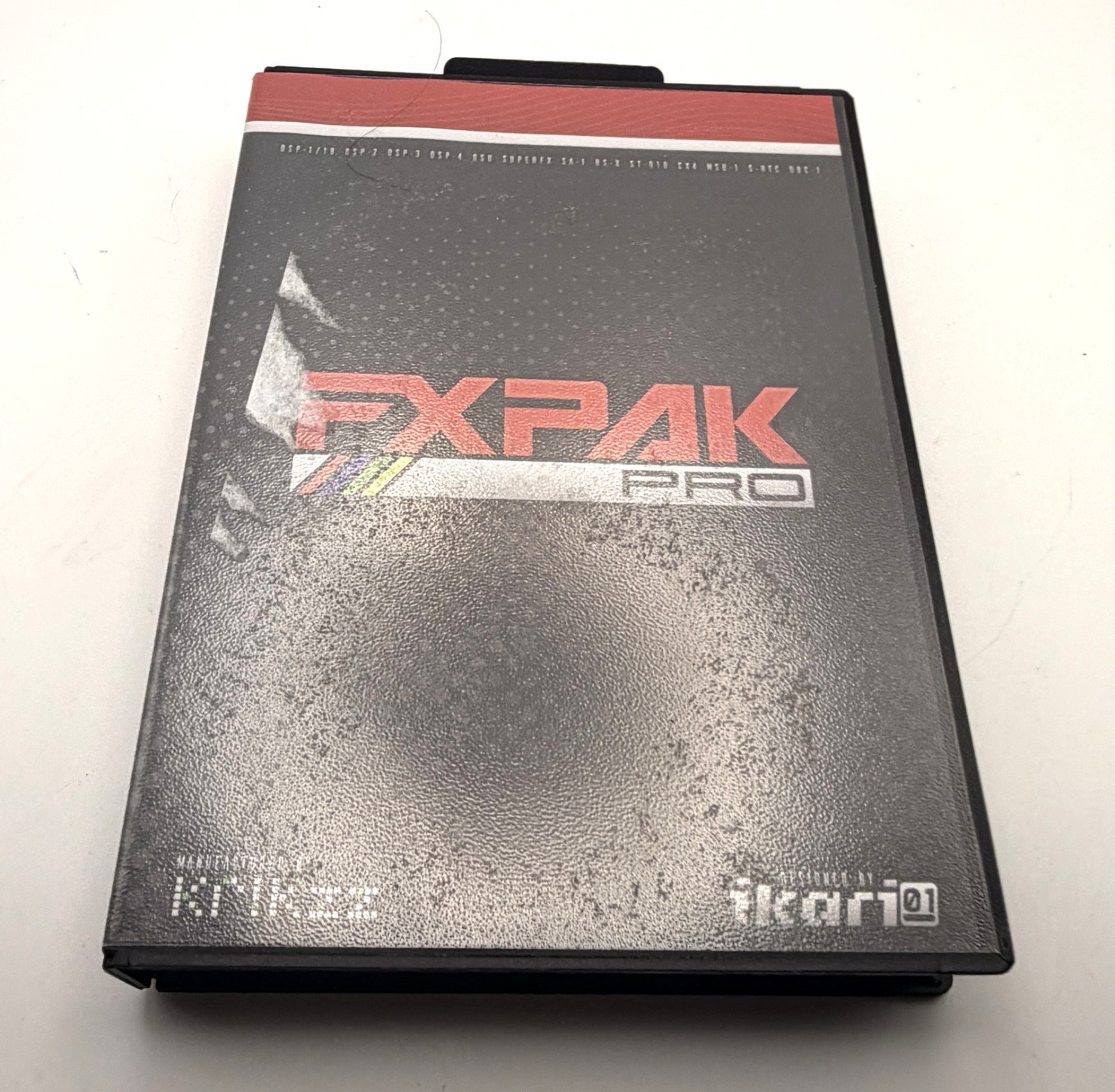 FXPAK PRO Grey Authentic Everdrive Flash Cart Snes Super Nintendo Krikzz Ikari
