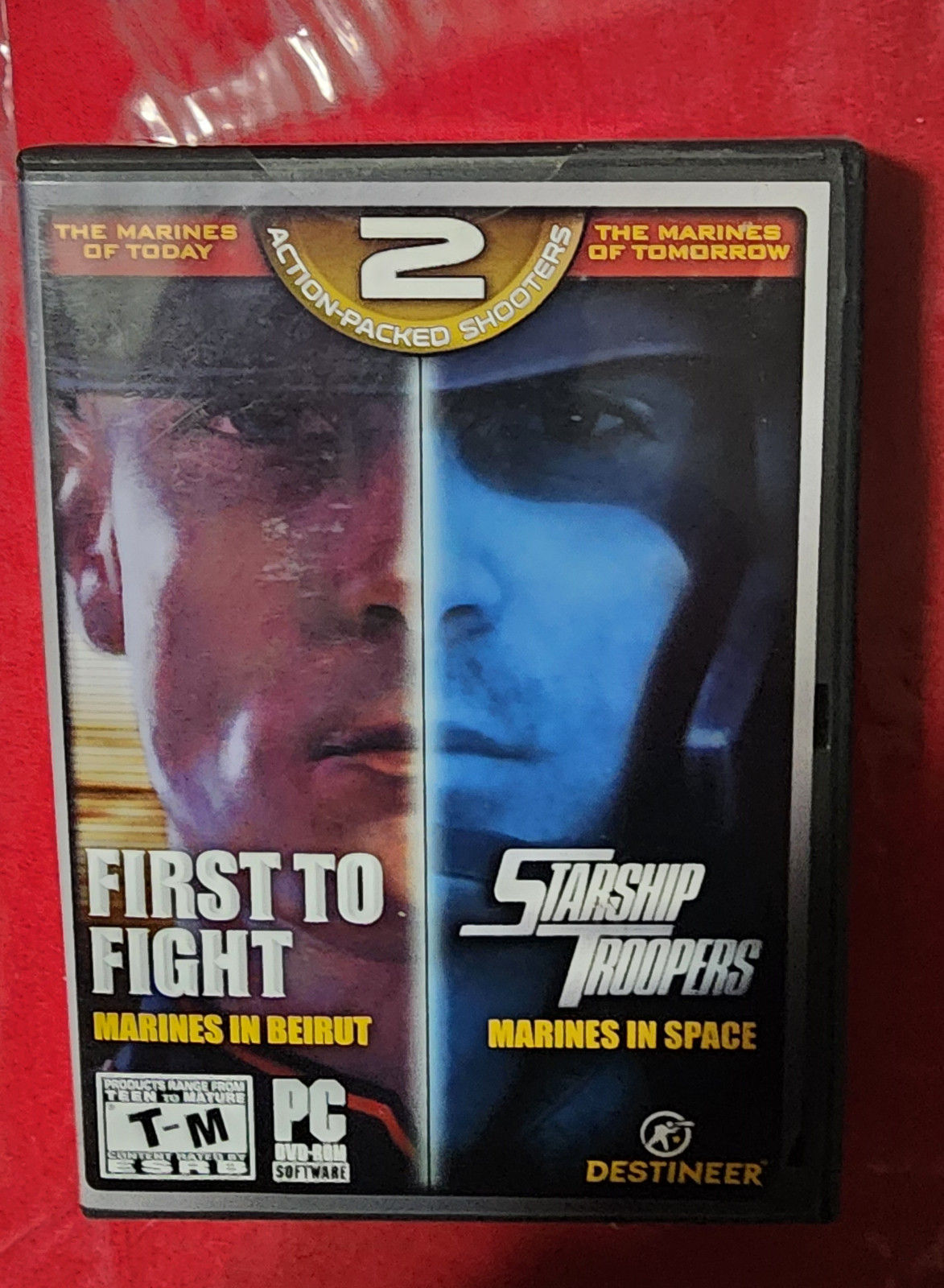 First To Fight – Starship Troopers (2009) NEW/Unused Removed Torn Shrink Wrap