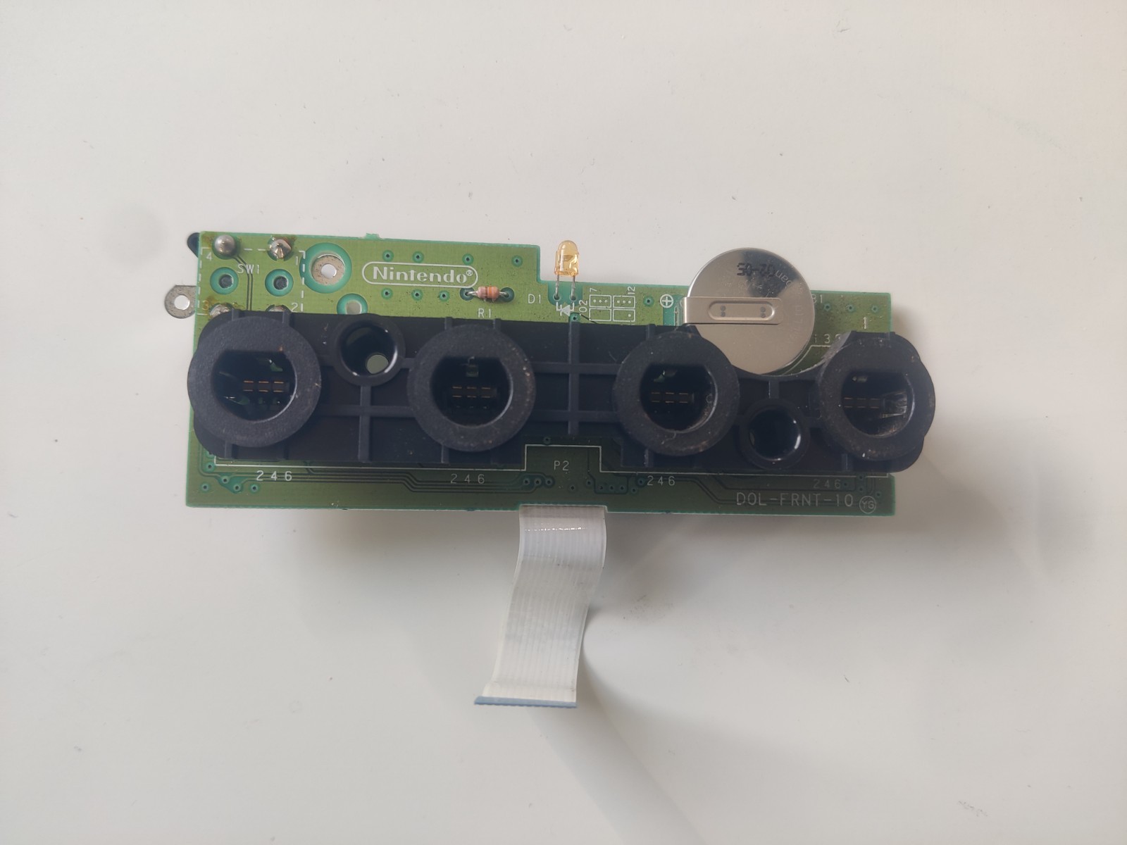OEM Nintendo GameCube Controller Port Assembly Replacement – Original Part