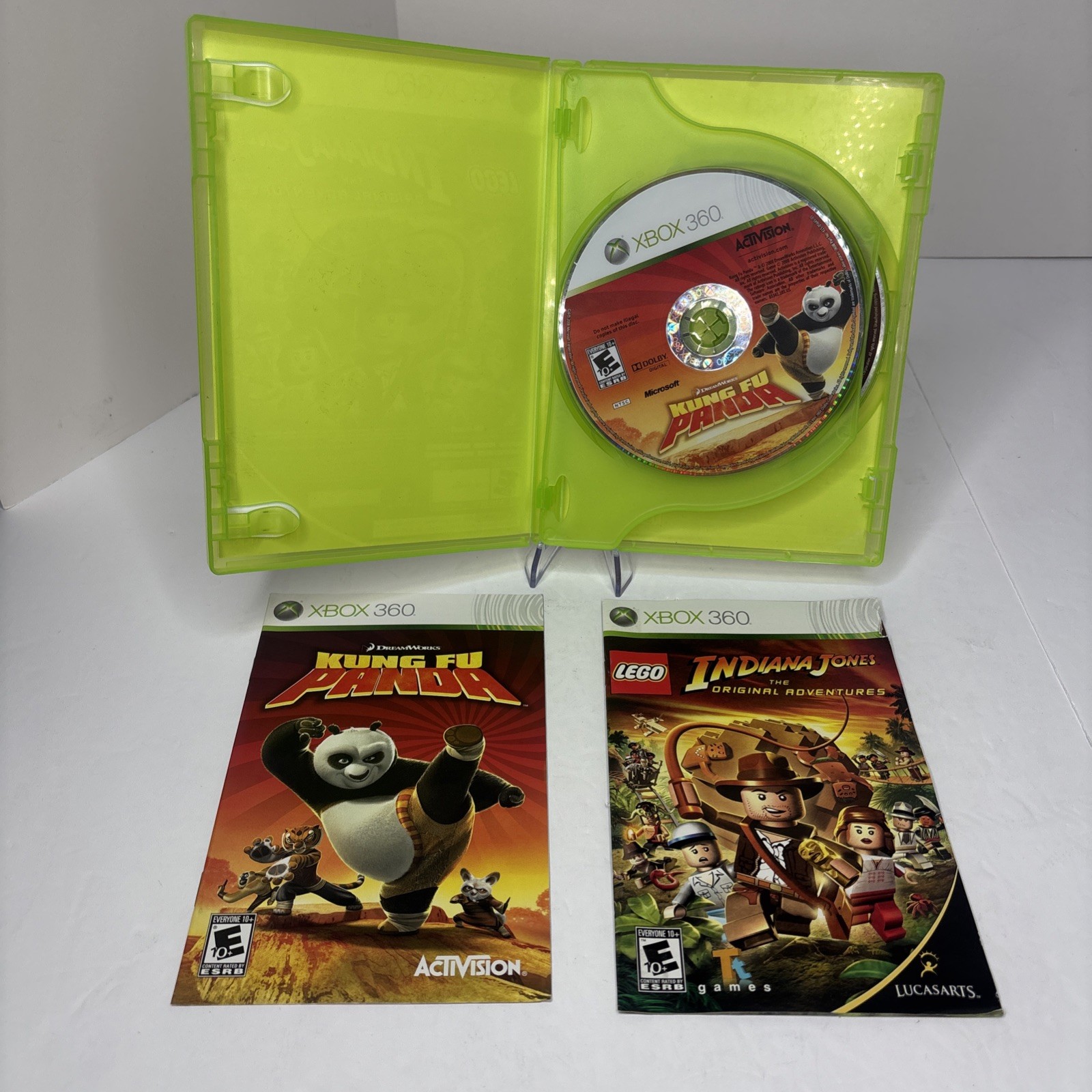 LEGO Indiana Jones The Original Adventures & Kung Fu Panda Bundle for Xbox 360