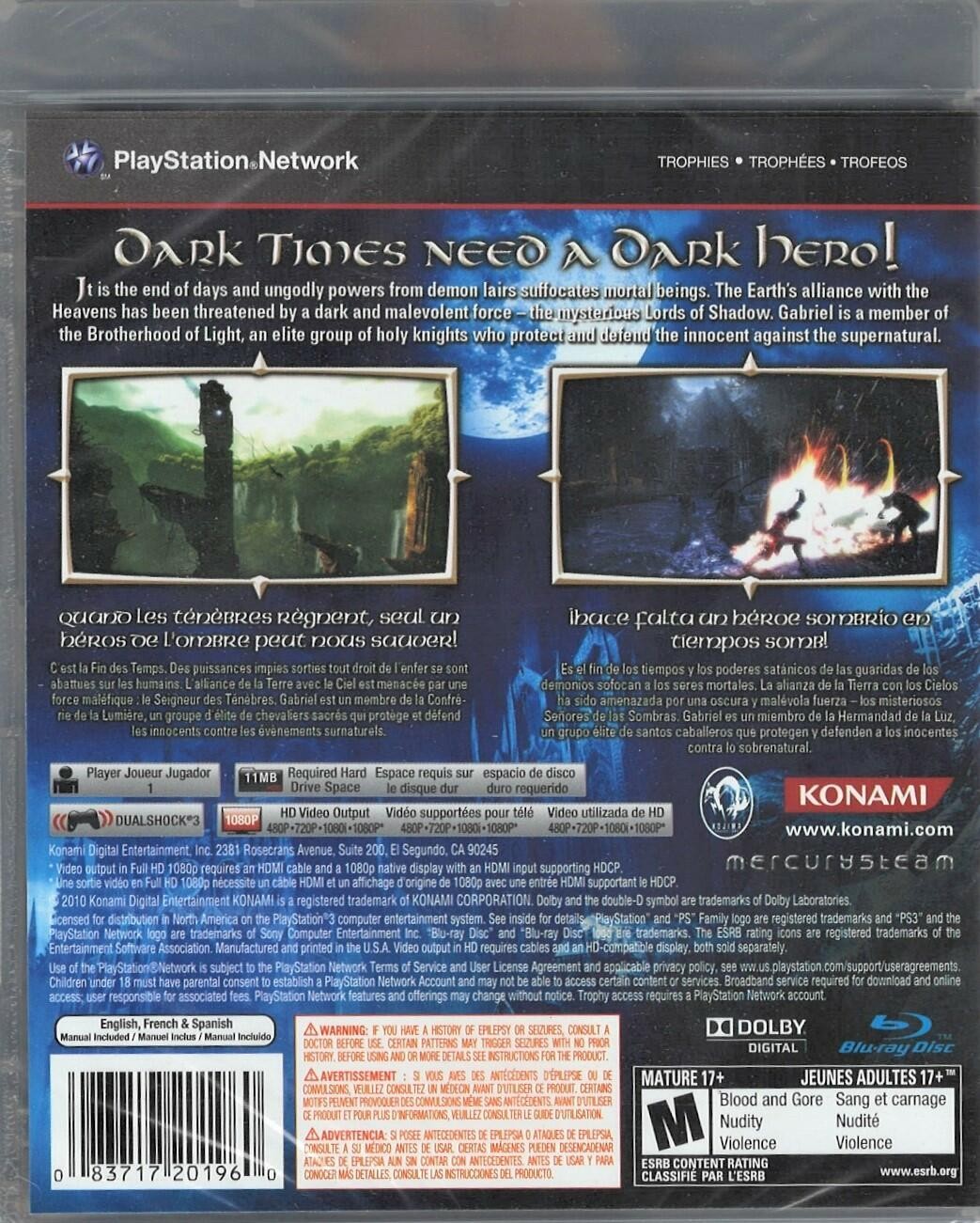 Castlevania: Lords of Shadow – PlayStation 3