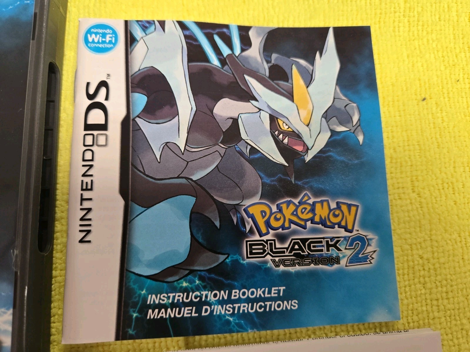 Pokemon: Black Version 2 (Nintendo DS, 2012) CIB Complete. Authentic. Tested.