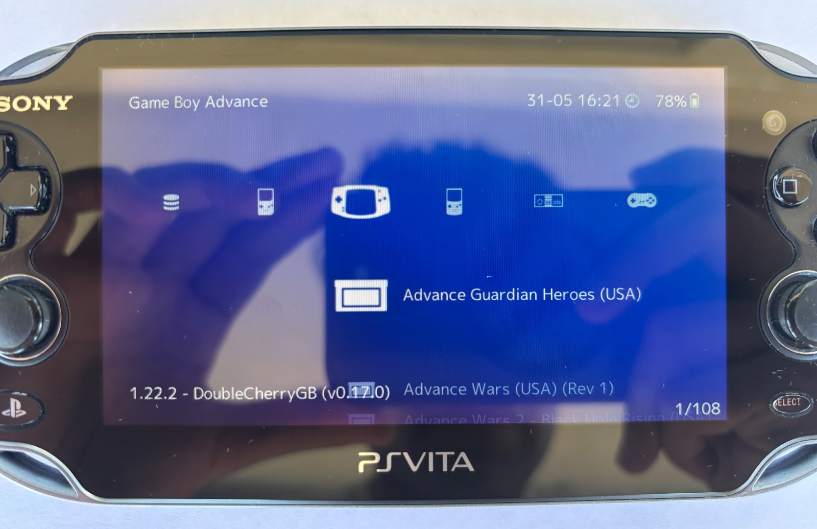 SONY PLAYSTATION VITA OLED PCH-1000/1100 FIRMWARE 3.65 128GB – SHIP IN 1-DAY
