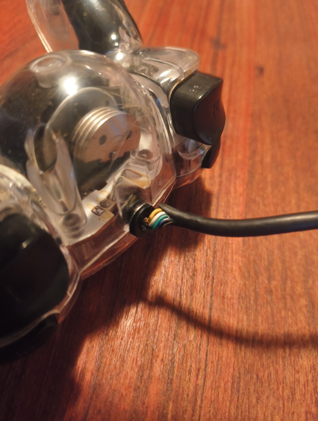 Nintendo Wii/GameCube Controller – Clear “Damaged Repair Or Parts” #4