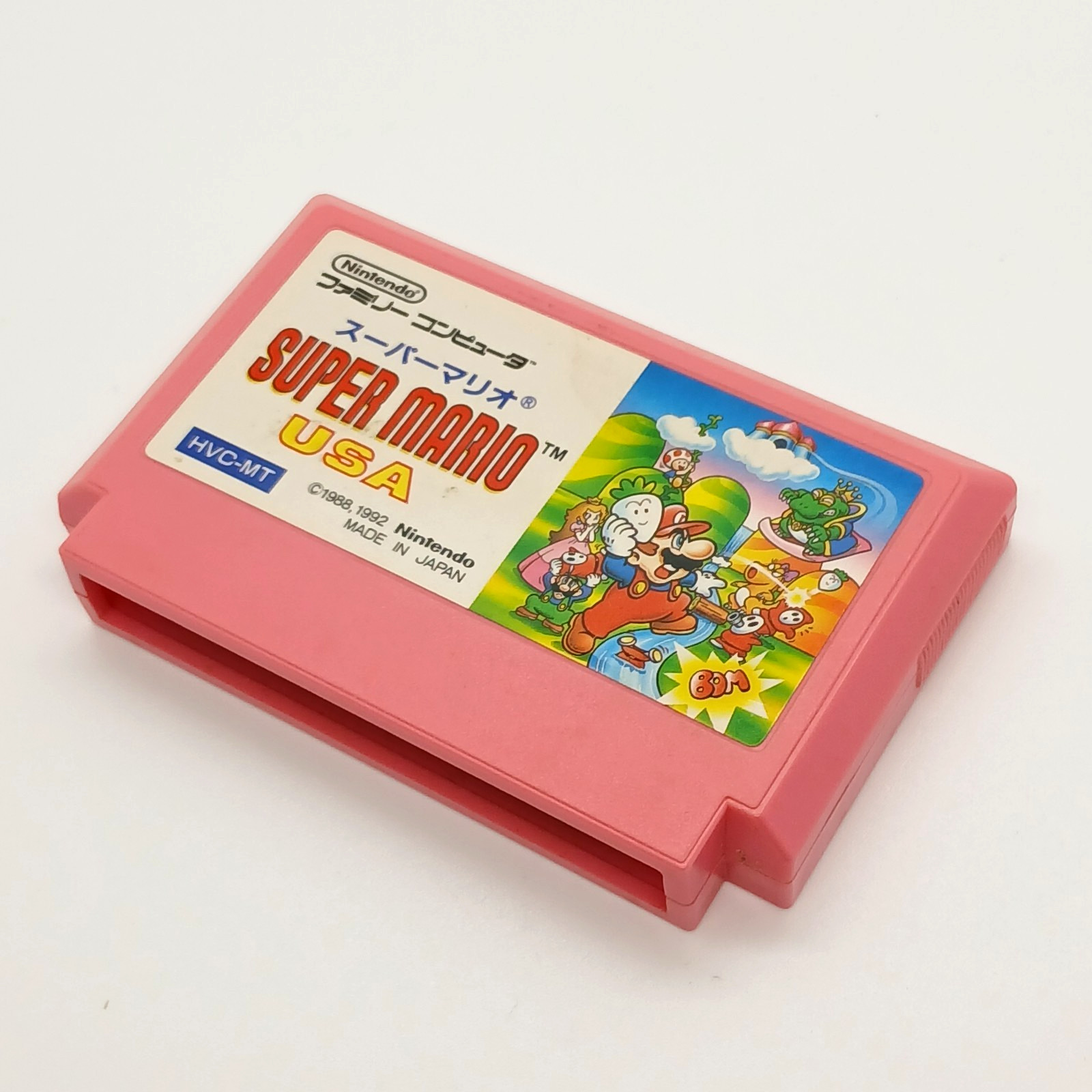 Famicom SUPER MARIO USA Box Manual Nintendo Japan HVC-MT