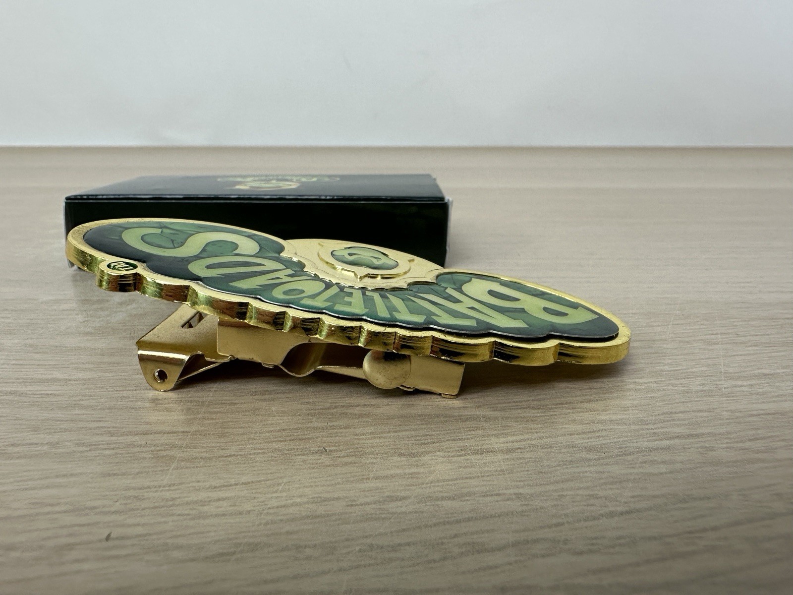 Loot Crate Battletoads Belt Buckle Microsoft 2017 Rare Golden Green Exclusive