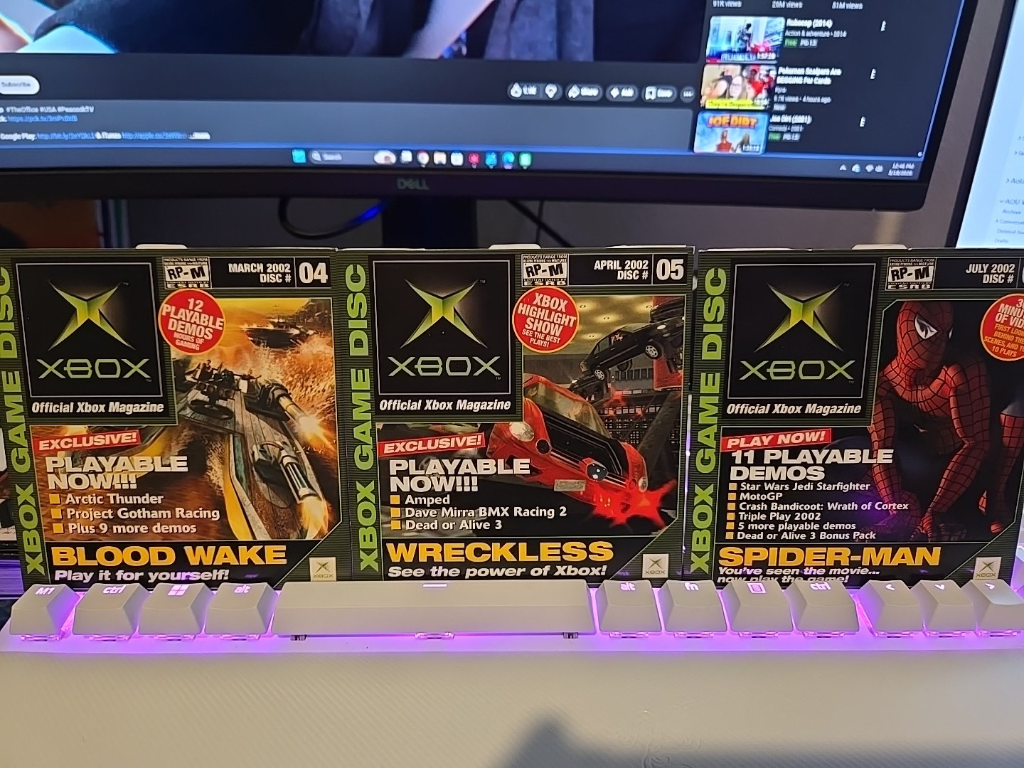 🔥 Official Xbox Magazine Demo Disc LOT OF 6 (OG Xbox, 2003) CIB. Mint.