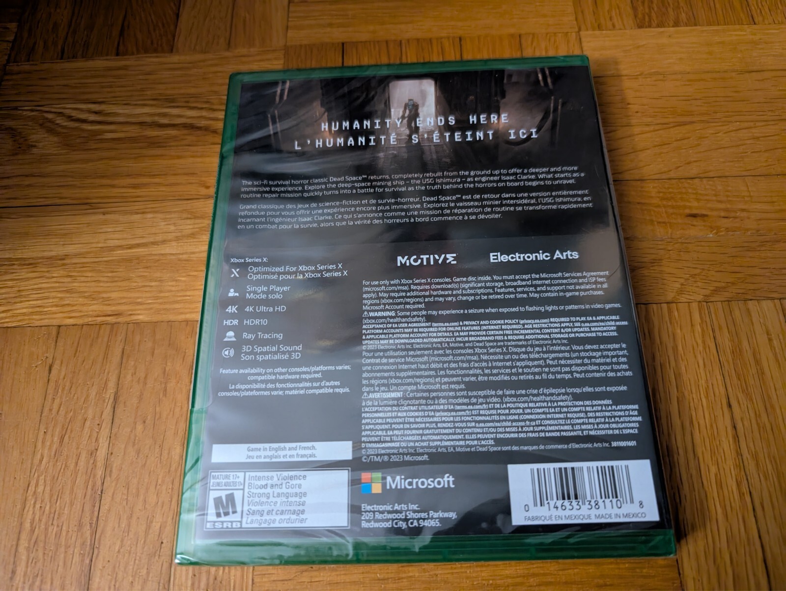 Dead Space (Microsoft Xbox Series X|S, 2022) FPS Horror Game