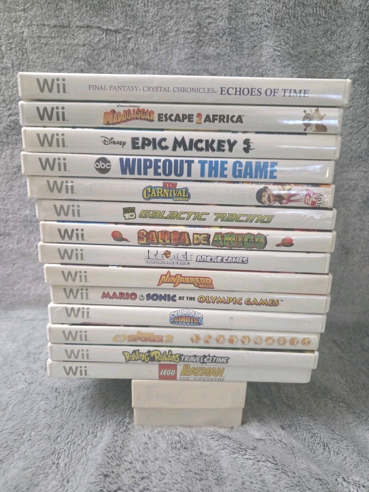 Nintendo Wii Game Lot of 14 Games UNTESTED. Pls Read