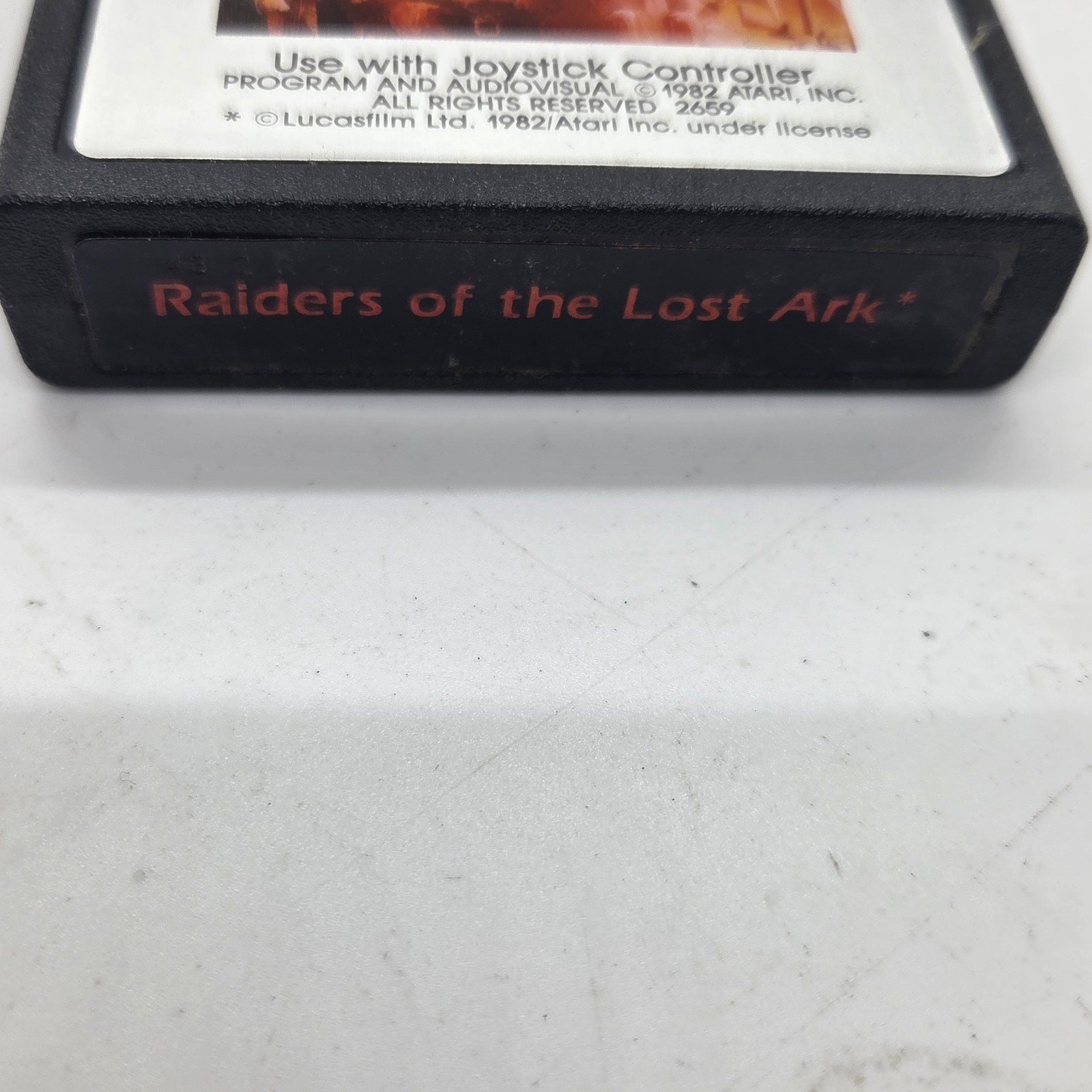 Raiders of the Lost Ark Atari 2600 VTG 1982 Video Game Cartridge CX2659 Clean