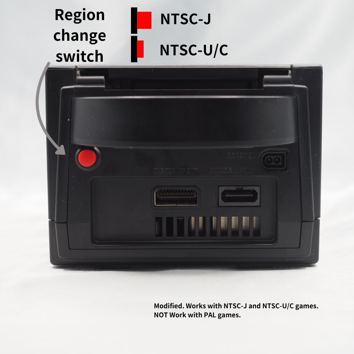 Nintendo GameCube Console Black Boxed Enjoy Game Pack Tested NTSC-J NTSC-U/C GC