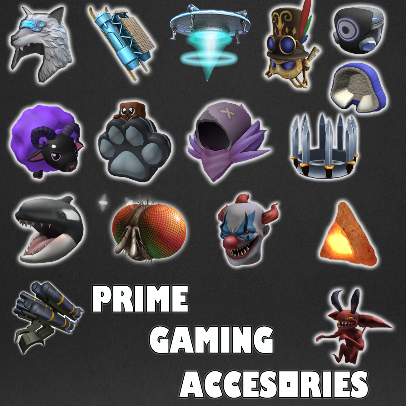 ROBLOX – Prime Gaming Accessories (ALL Platforms)