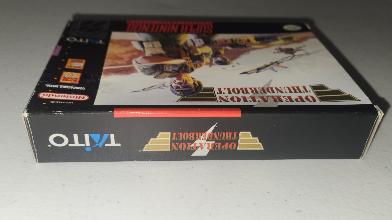 Operation Thunderbolt Super Nintendo SNES CIB