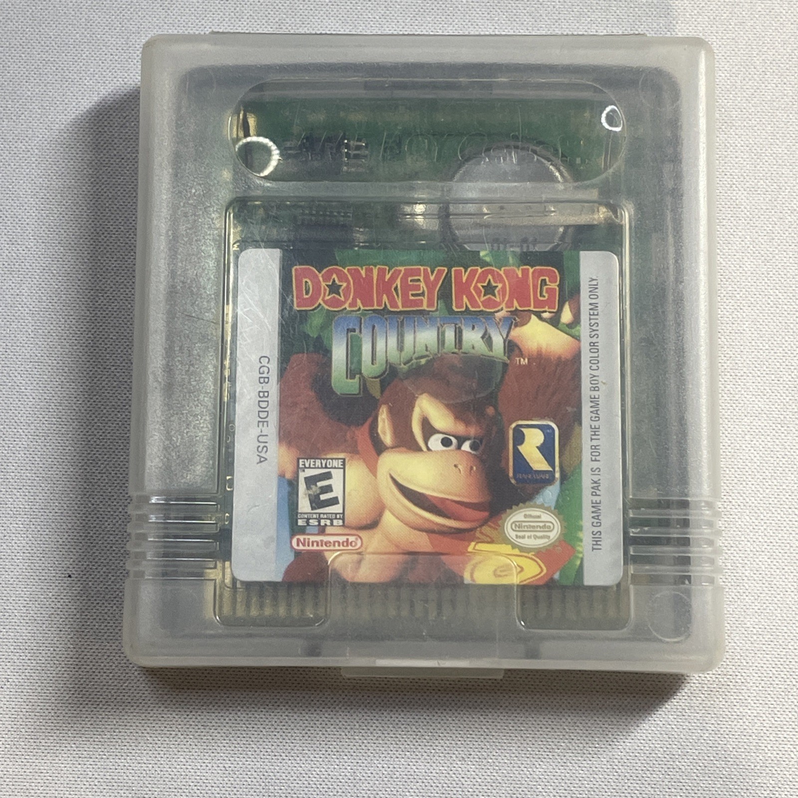 Nintendo Gameboy Color Donkey Kong Country NICE!
