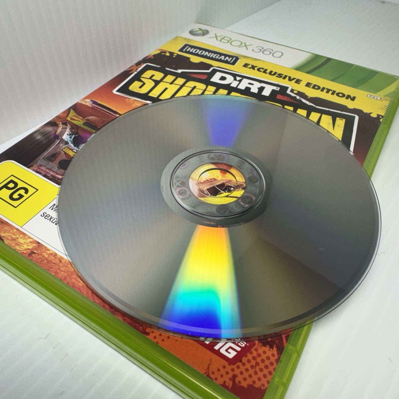 Dirt Showdown Microsoft Xbox 360 Game Complete w/ Manual Like New Condition PAL
