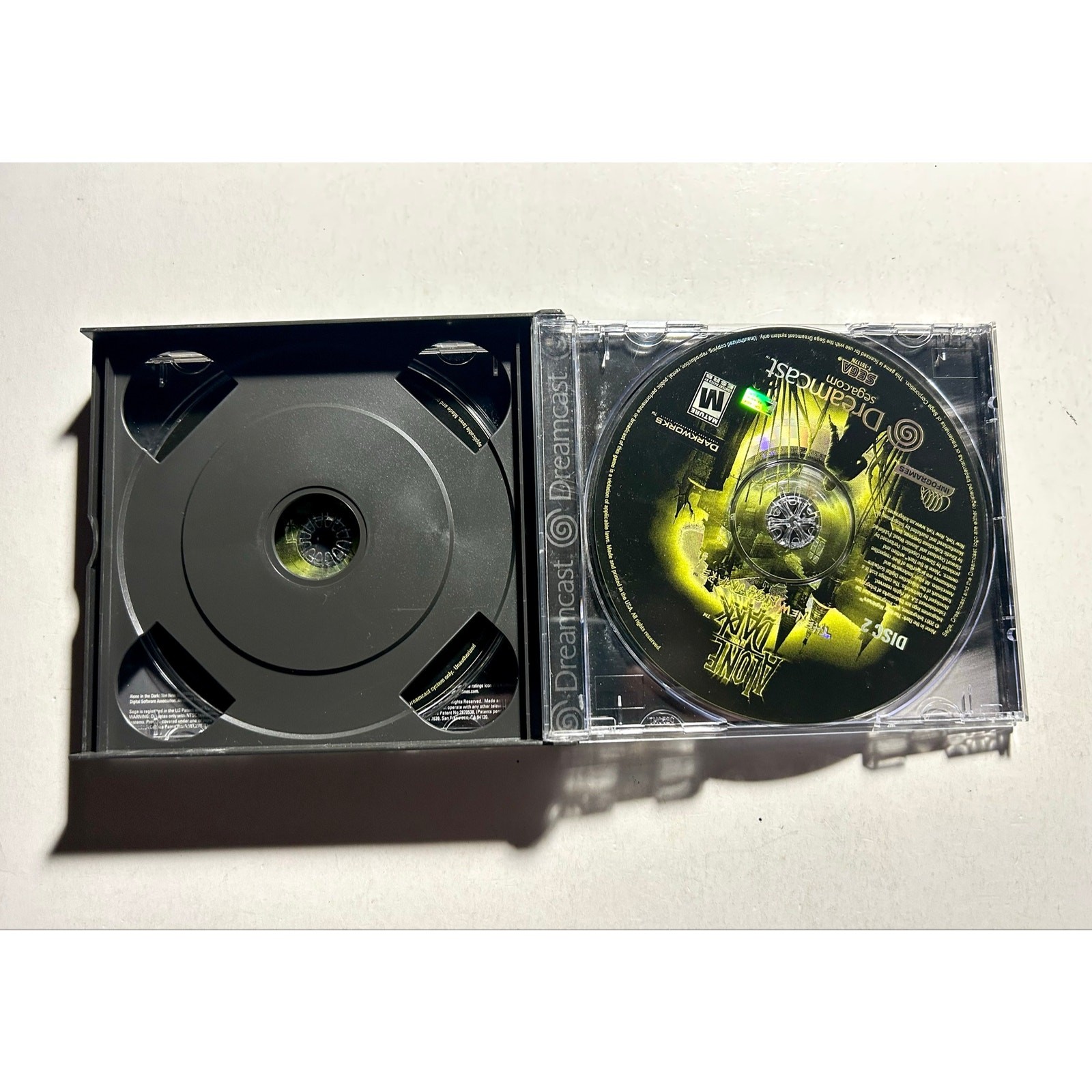Alone in the Dark (Dreamcast) Works no manual 🔥