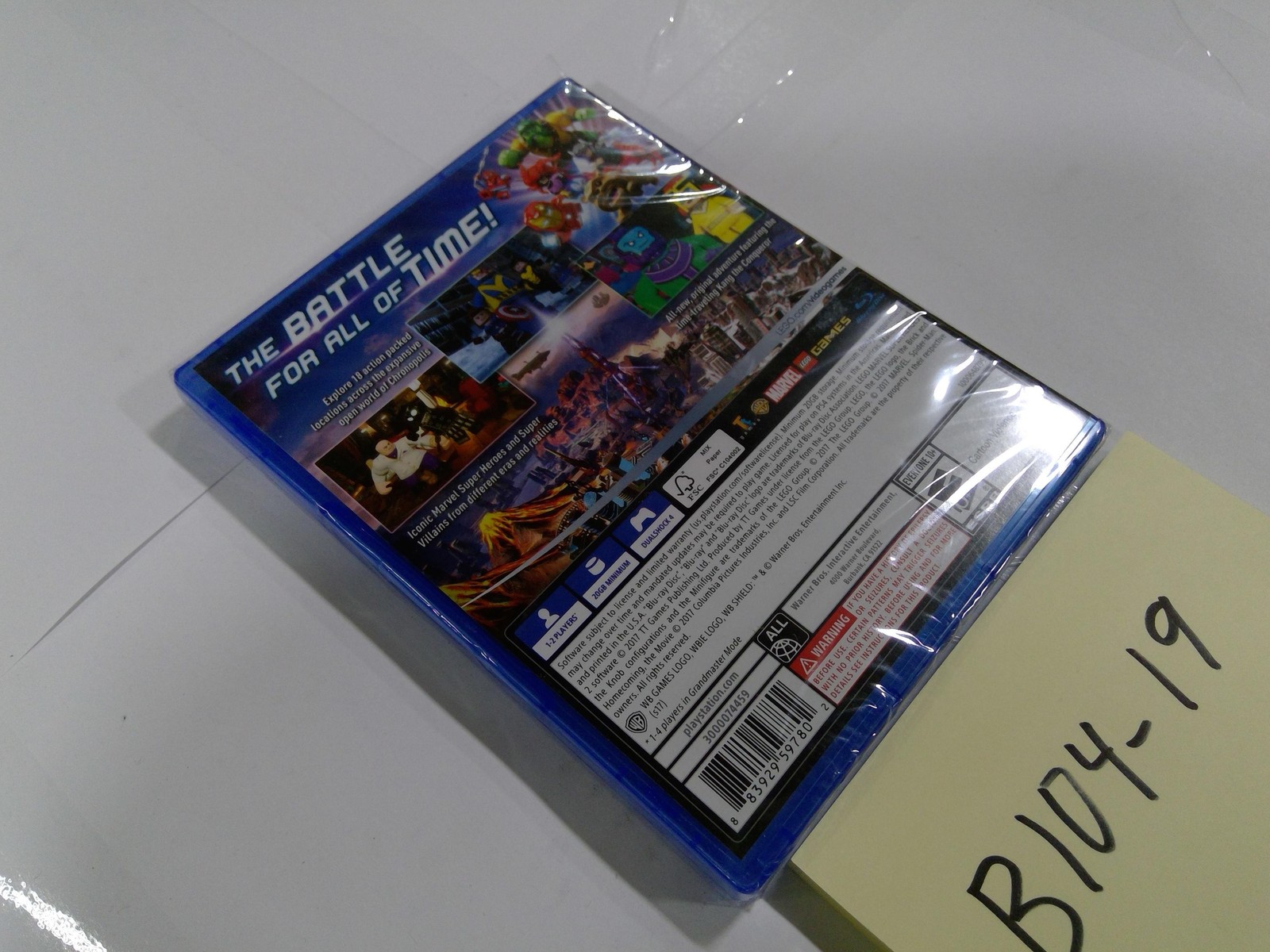 LEGO Marvel Super Heroes 2 PS4 Video Game New Sealed WB Games E10+ Family Kids