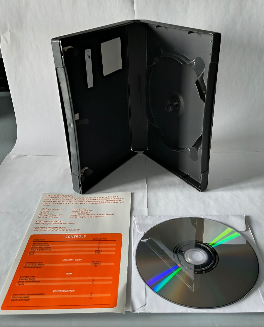 Team Fortress 2 – (Valve, 2008) – Standalone PC Game – CIB – Rare Out of Print
