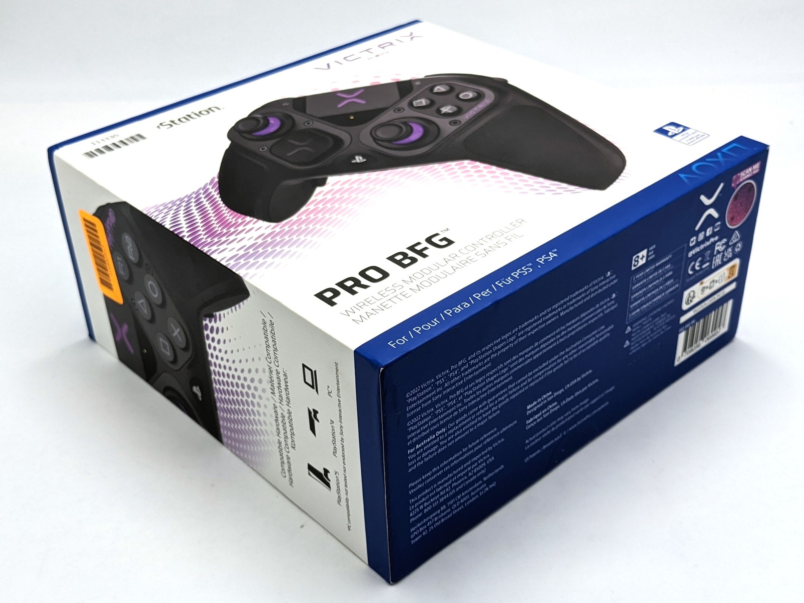 PDP Victrix Pro BFG Wireless Modular Controller – For PS4, PS5, PC – 052-002-BK