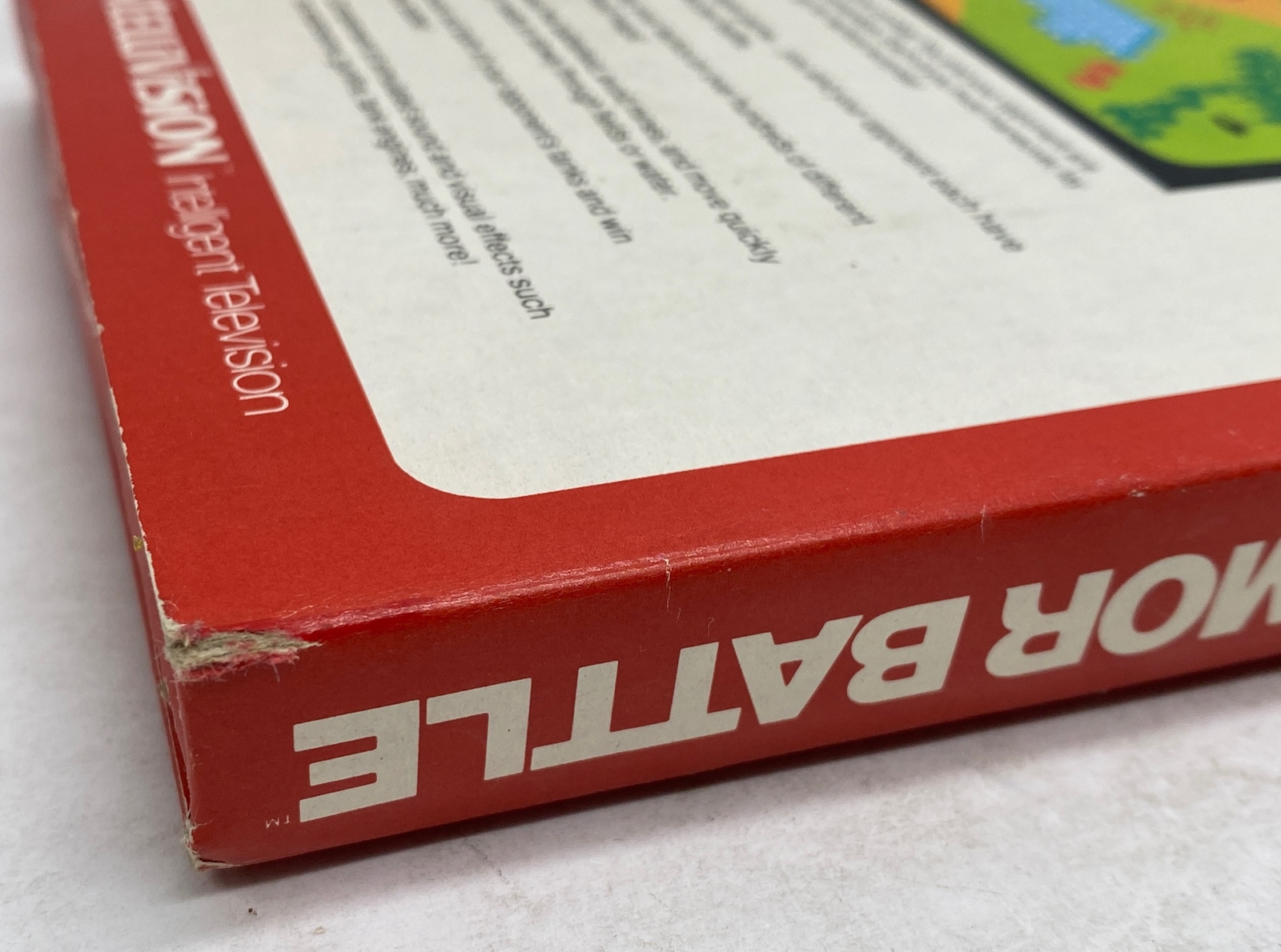 ARMOR BATTLE Intellivision video game Complete Tested Mattel Electronics
