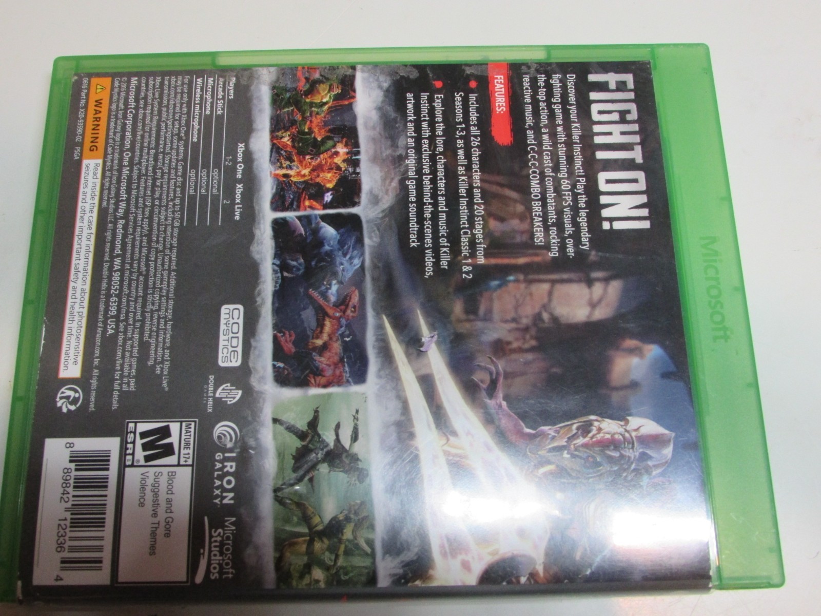 Killer Instinct: Definitive Edition (Xbox One) Very Good