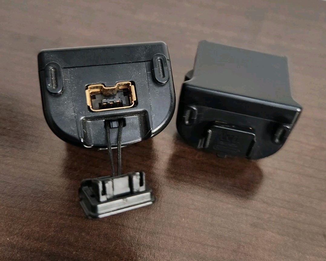 Lot Of 2 Official Genuine Nintendo Wii Motion Plus Adapter OEM Sports Resort