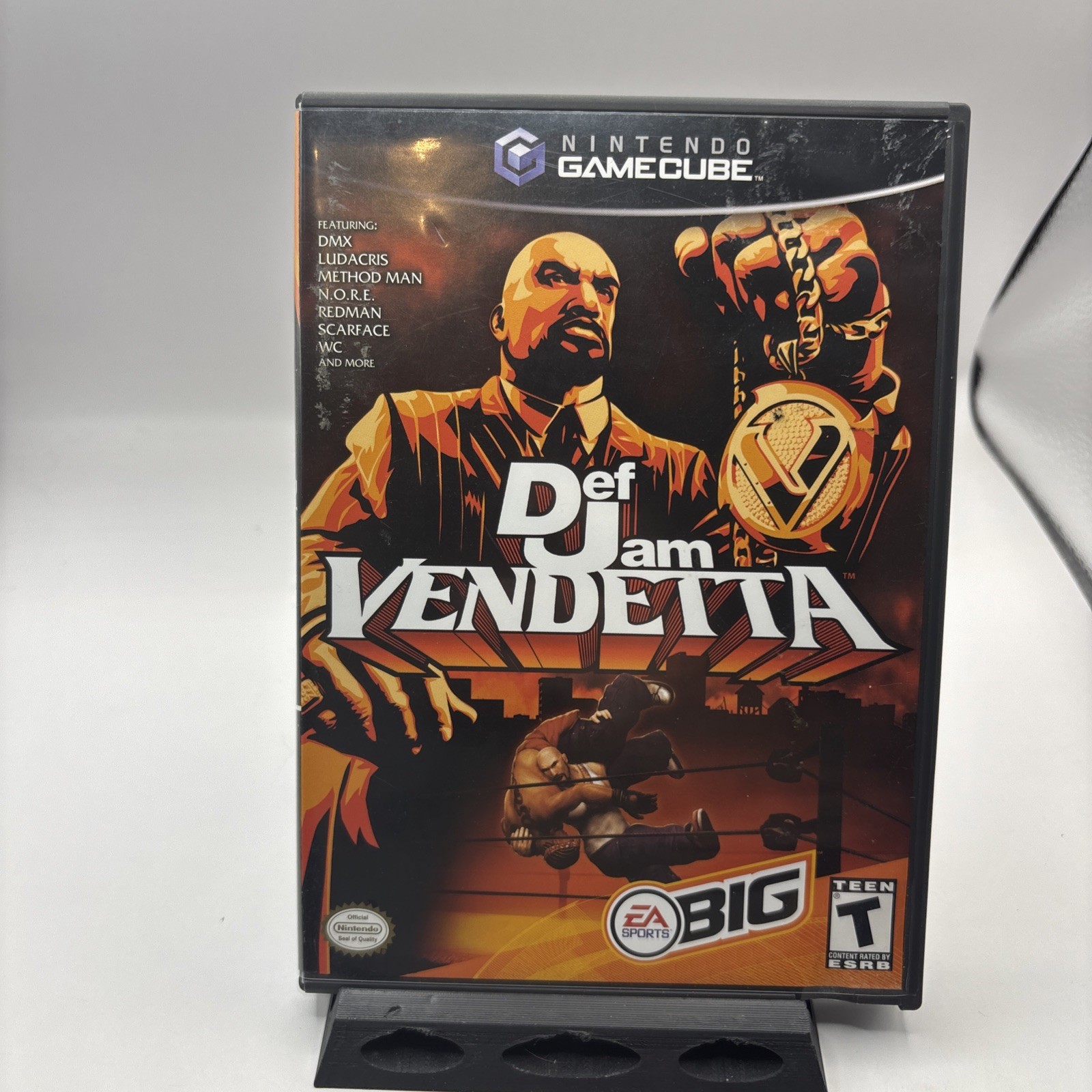 Def Jam Vendetta Nintendo GameCube Complete CIB Black Label VGC Disc Tested