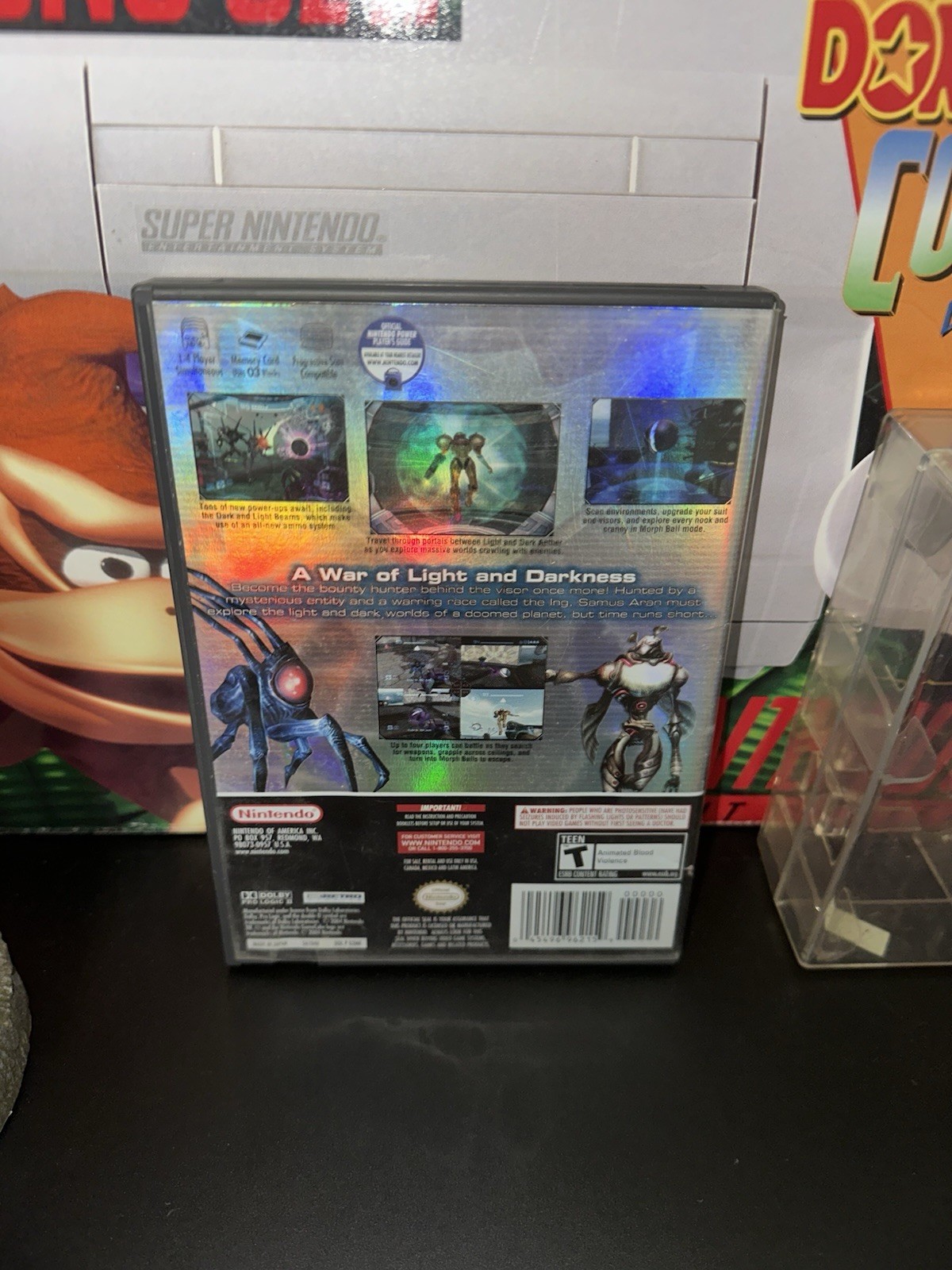 Metroid Prime 2 Echoes (Nintendo GameCube, 2004) – Complete W/Manual