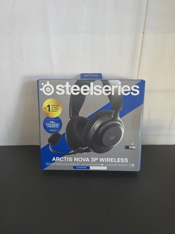 SteelSeries Arctis Nova 3P Wireless Multi-Platform Gaming Headset NEW SEALED