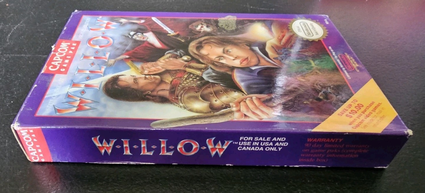 Nintendo Nes “Willow” CAPCOM game pak – NES Nintendo – CIB
