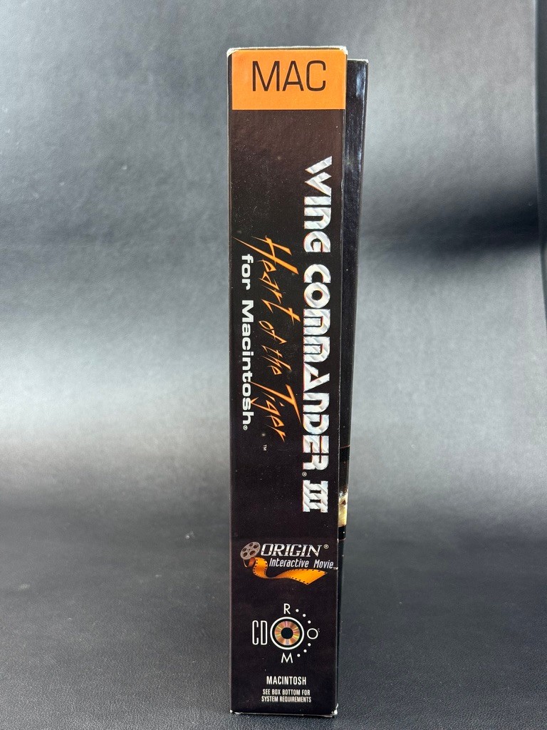 Wing Commander III: Heart of the Tiger ~ Macintosh 1995 ~ all discs with manual