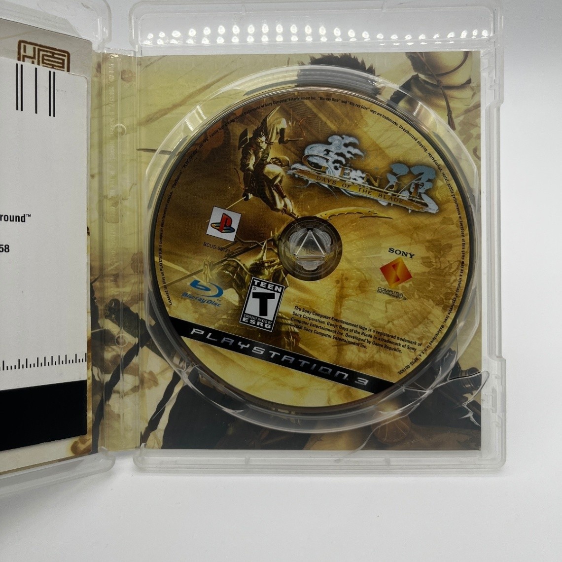 Genji: Days of the Blade PlayStation 3 Authentic Tested Complete CIB